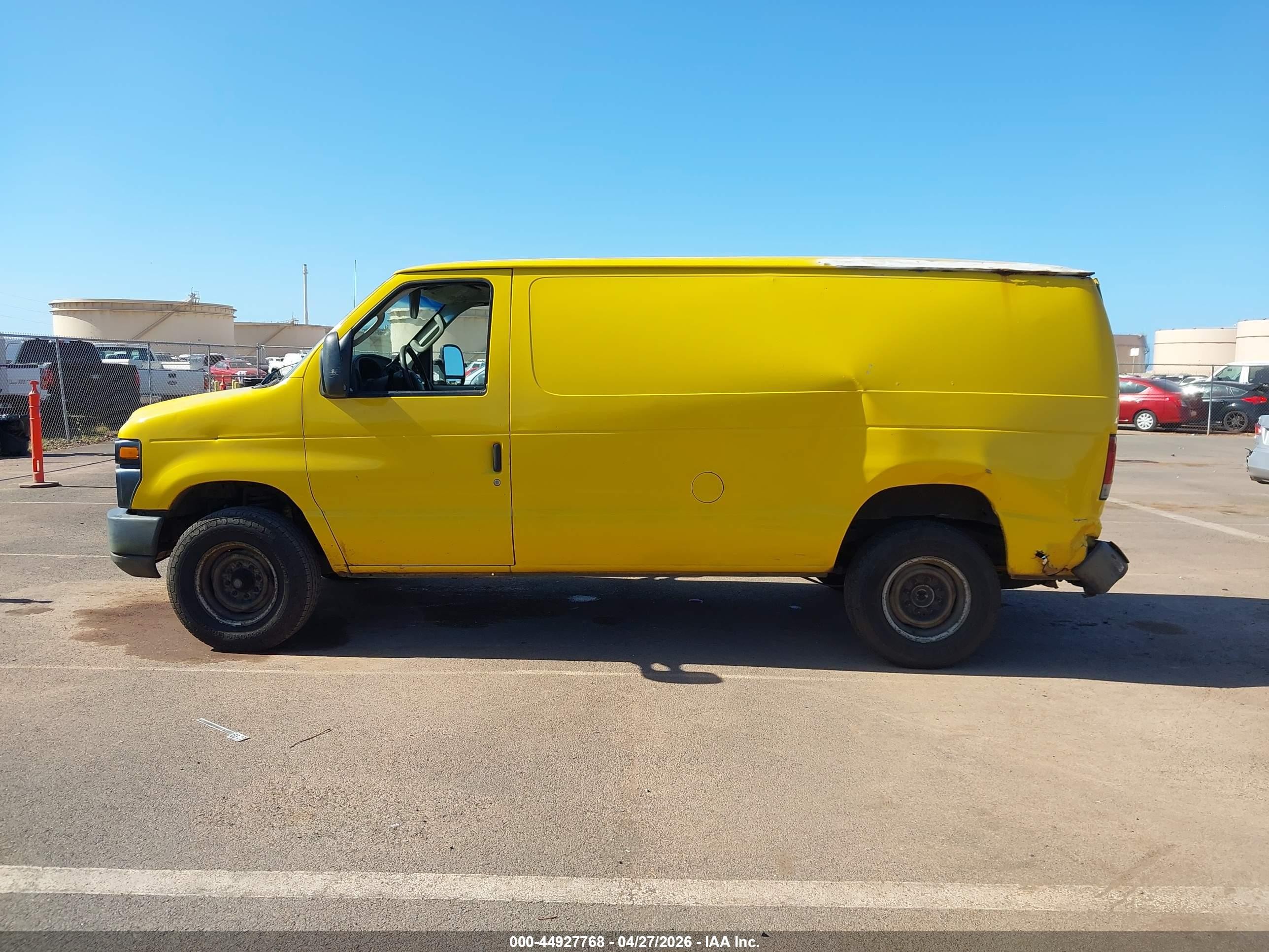 2008 Ford E-250 Commercial/recreational Желтый vin: 1FTNE24W08DB19267