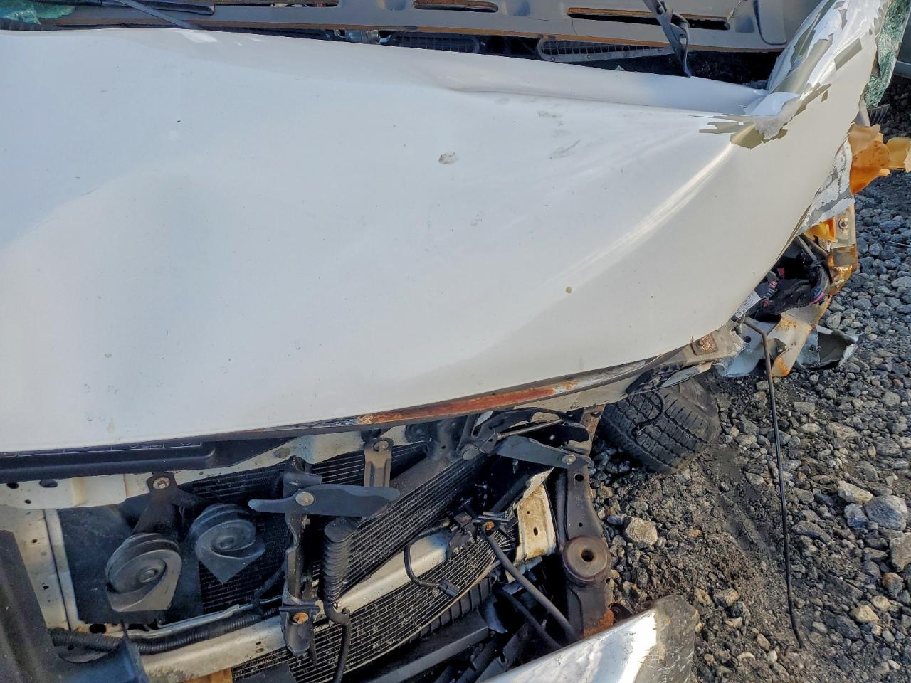 2008 Ford Econoline E250 Van White vin: 1FTNE24W28DA67902