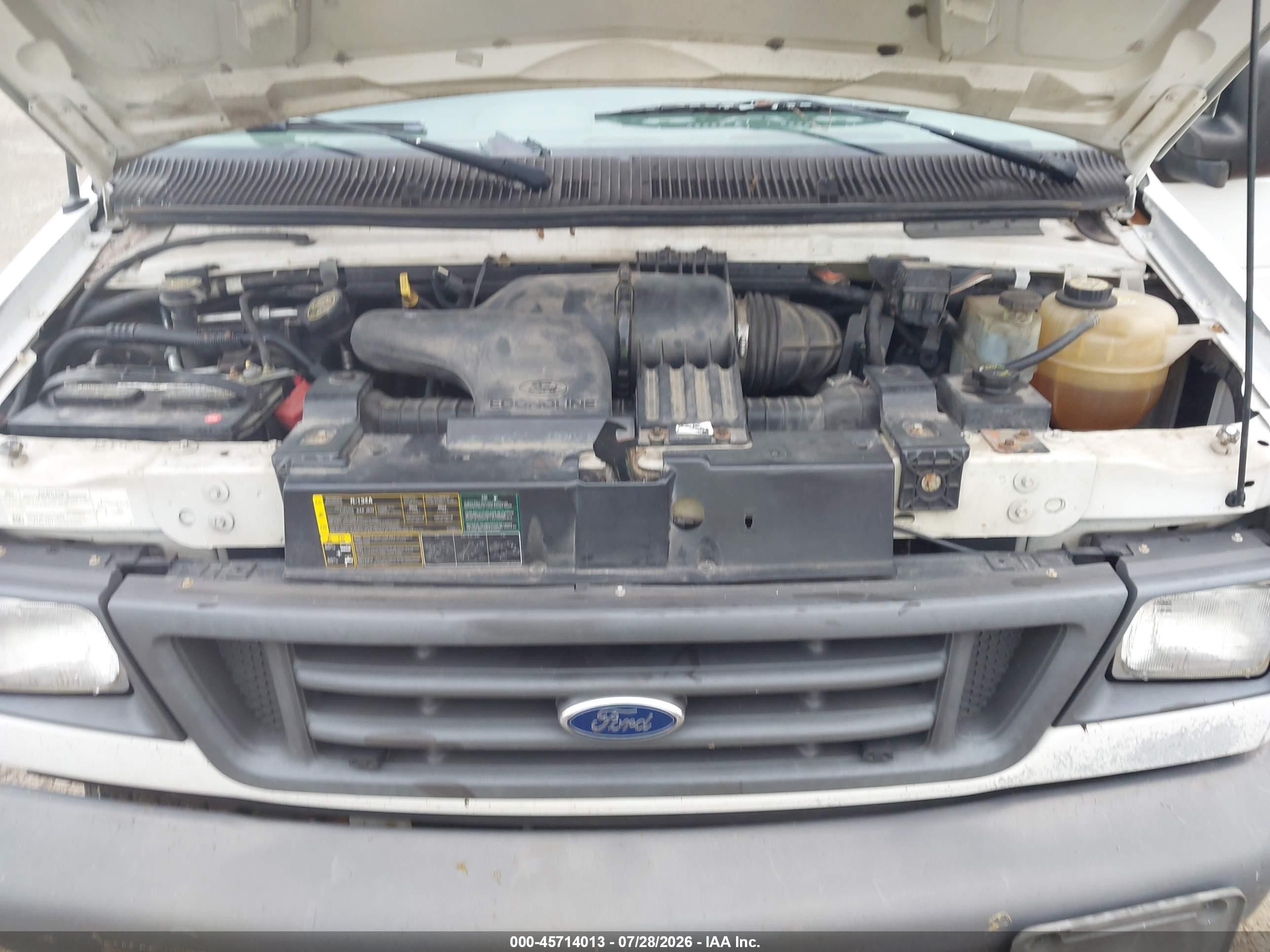 2006 Ford E-250 Commercial/recreational Белый vin: 1FTNE24W46DA75710