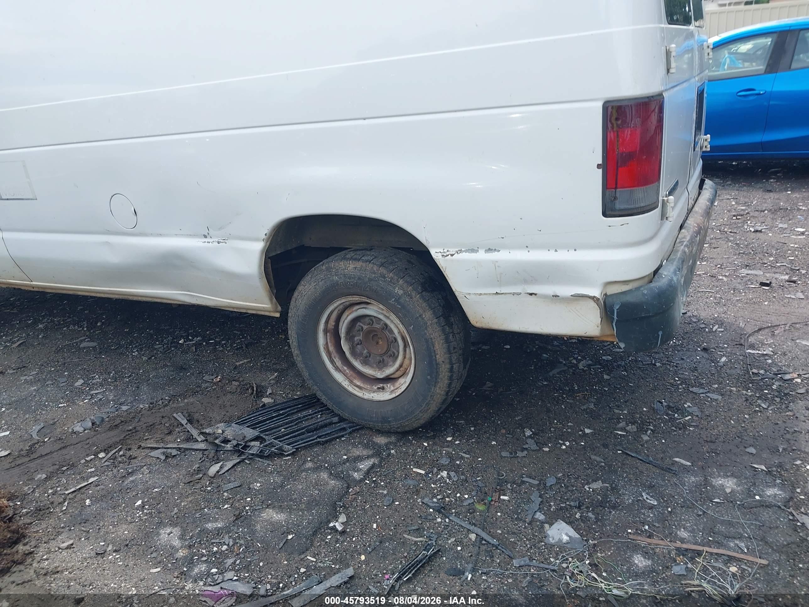 2006 Ford E-250 Commercial/recreational Белый vin: 1FTNE24W46HA09456