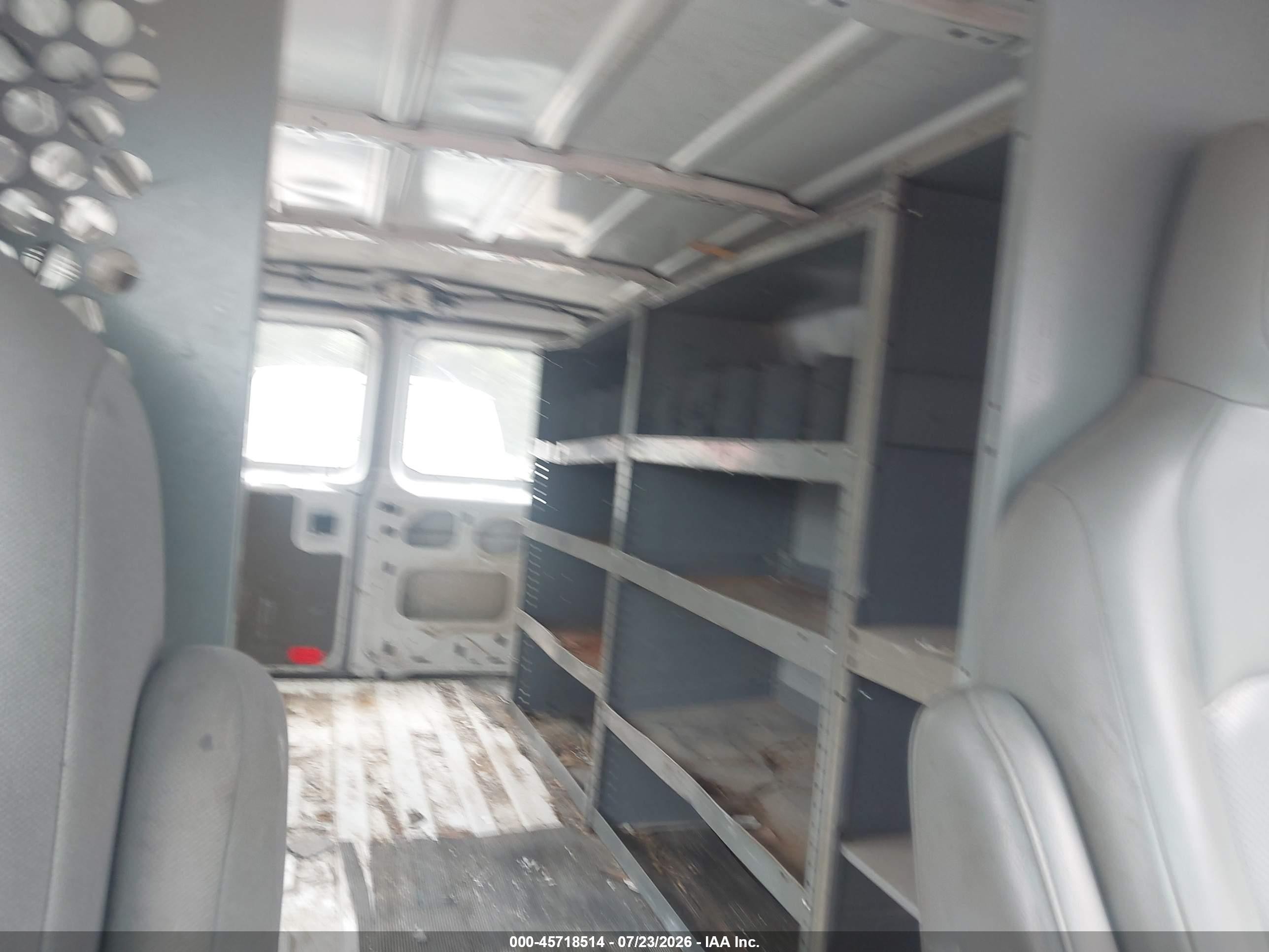 2009 Ford E-250 Commercial White vin: 1FTNE24W49DA48477