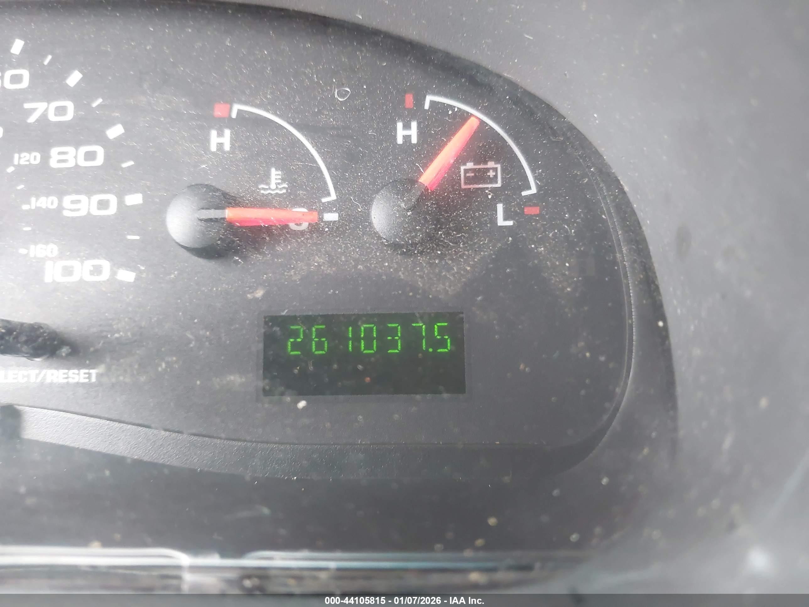 2007 Ford E-250 Commercial/recreational White vin: 1FTNE24W67DA52060