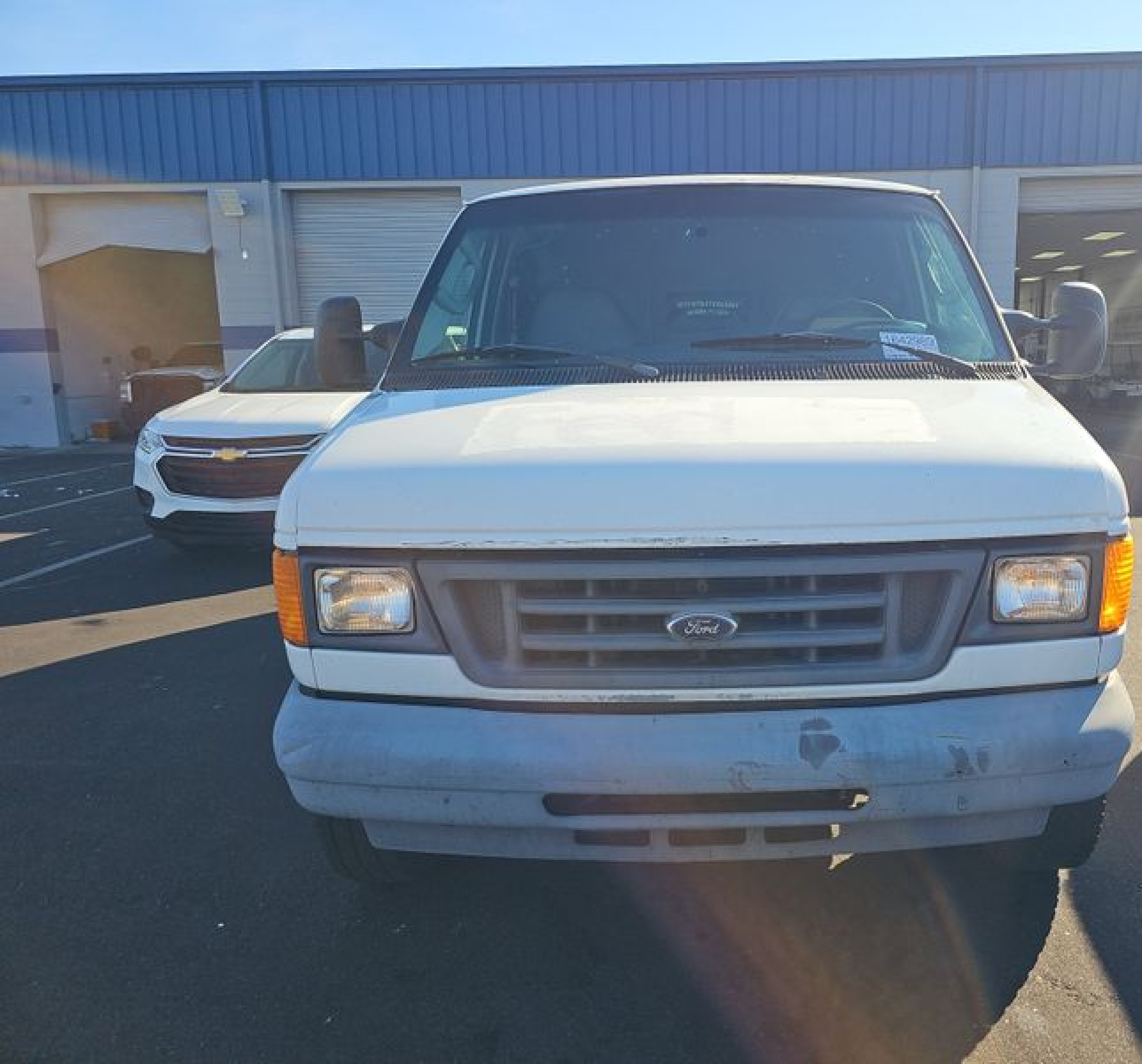 2007 Ford Econoline E250 Van vin: 1FTNE24W77DB00455
