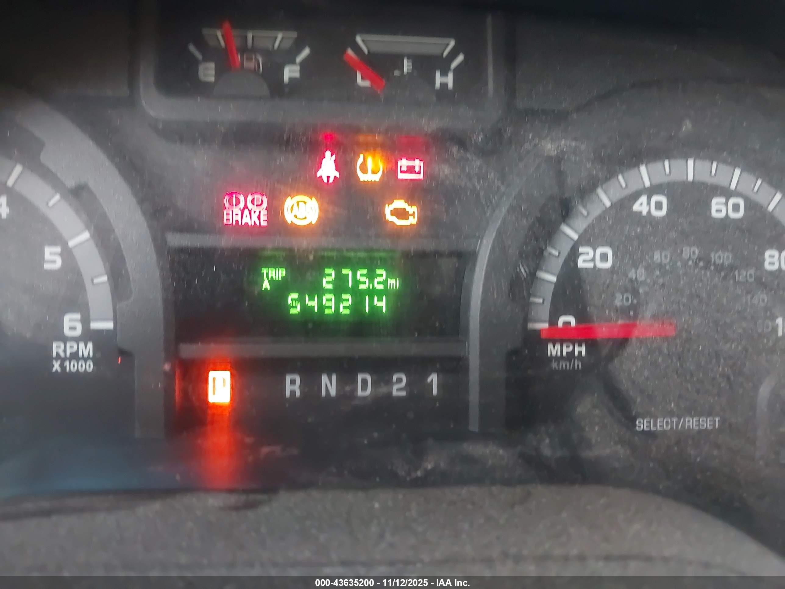 2009 Ford E-250 Commercial/recreational White vin: 1FTNE24W79DA45332