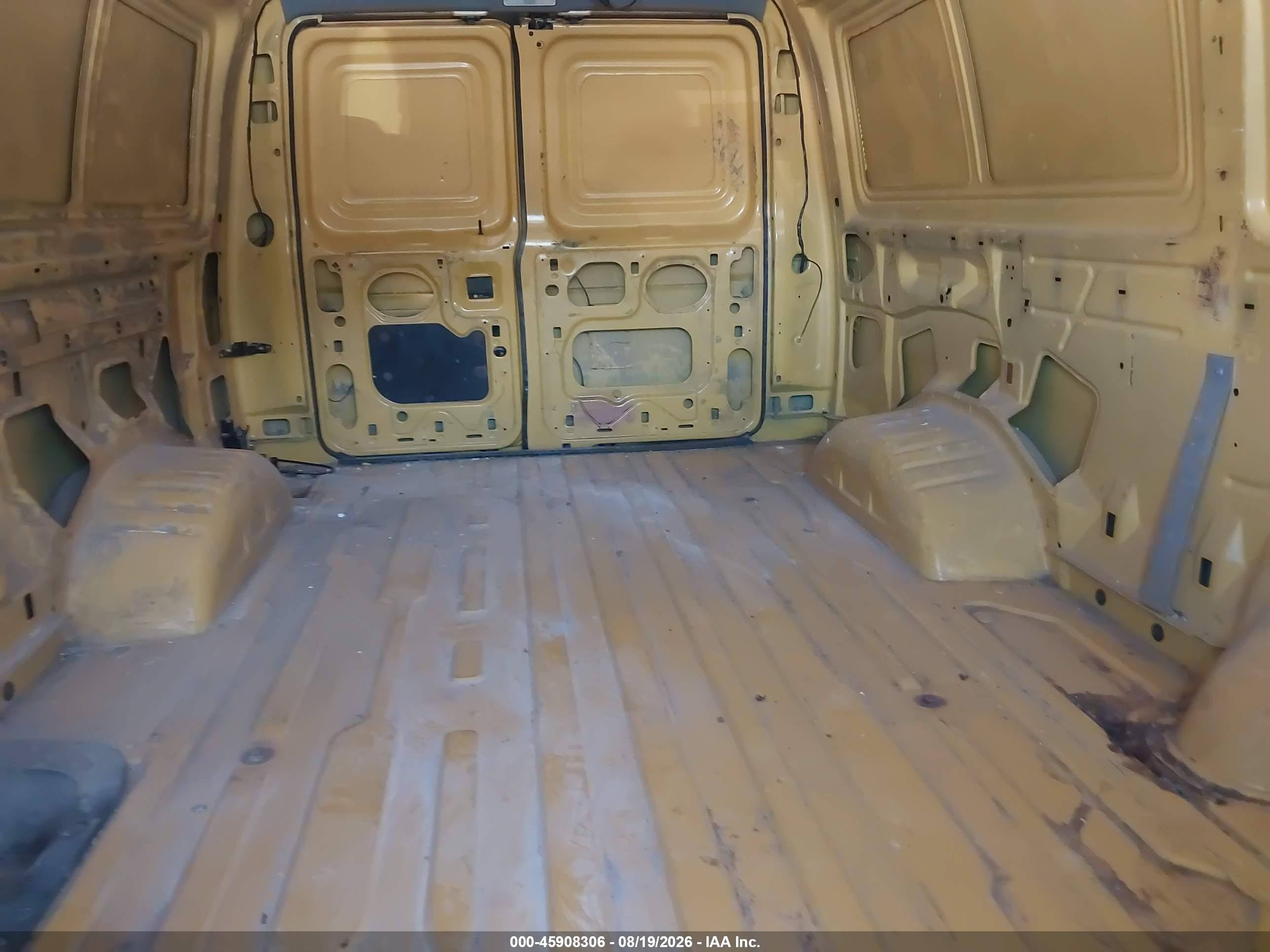 2007 Ford E-250 Commercial/recreational Yellow vin: 1FTNE24W87DB03784