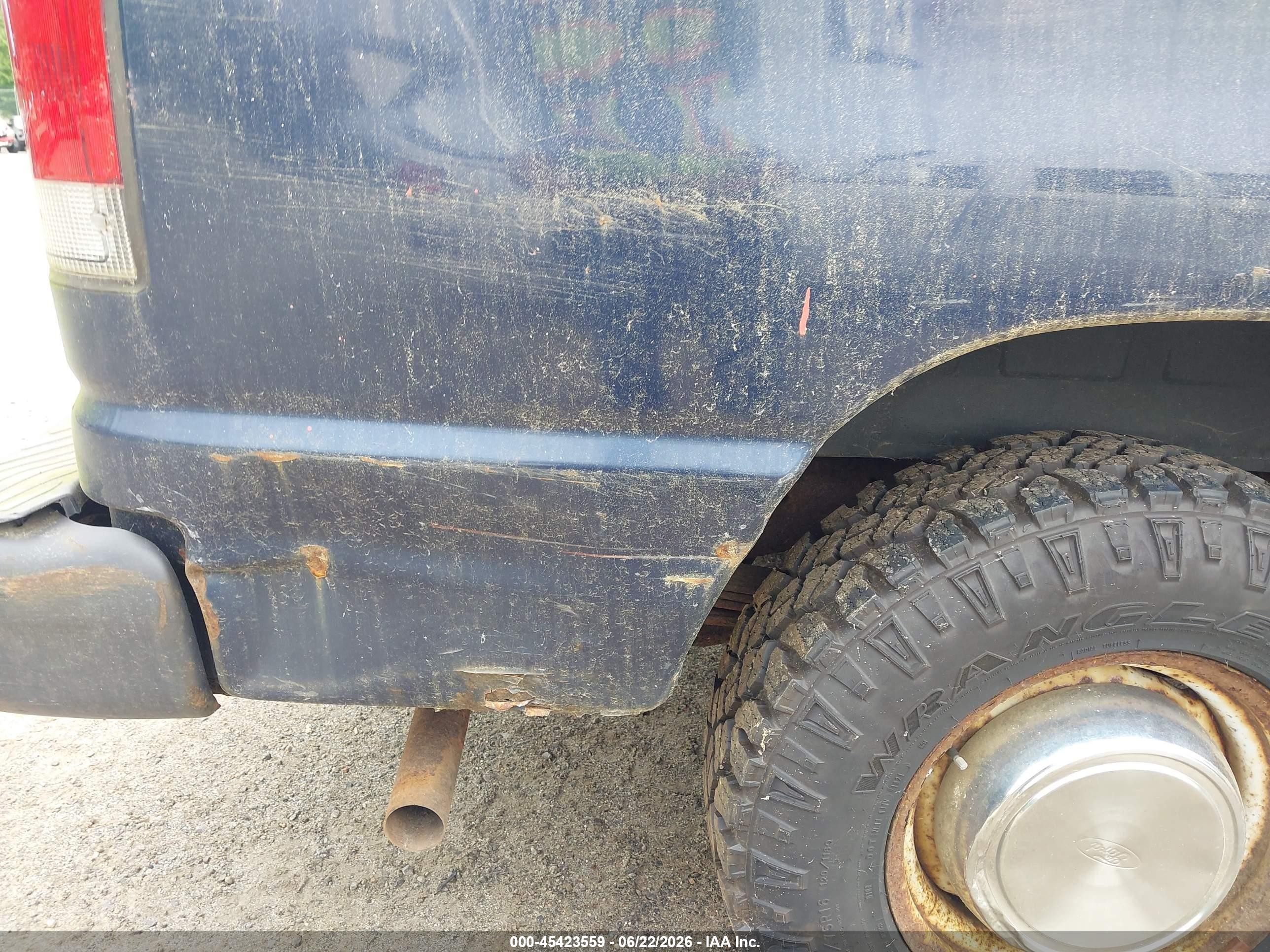 2005 Ford E-250 Commercial/recreational Dark Blue vin: 1FTNE24W95HB41286