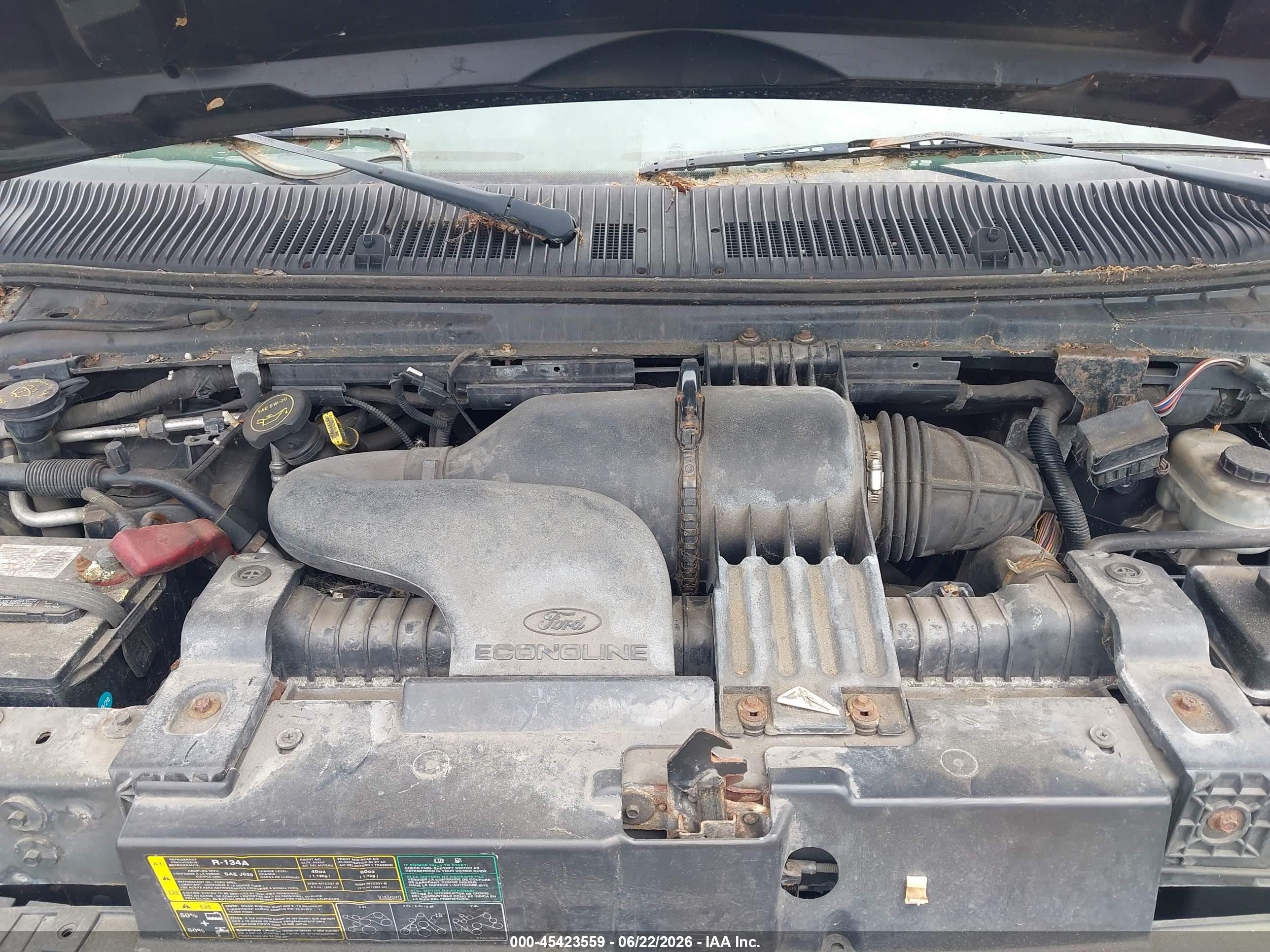 2005 Ford E-250 Commercial/recreational Dark Blue vin: 1FTNE24W95HB41286