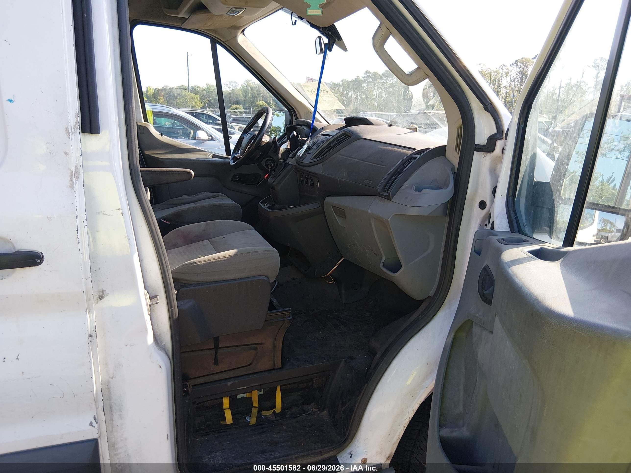 2015 Ford Transit-150 White vin: 1FTNE2CM1FKA06193