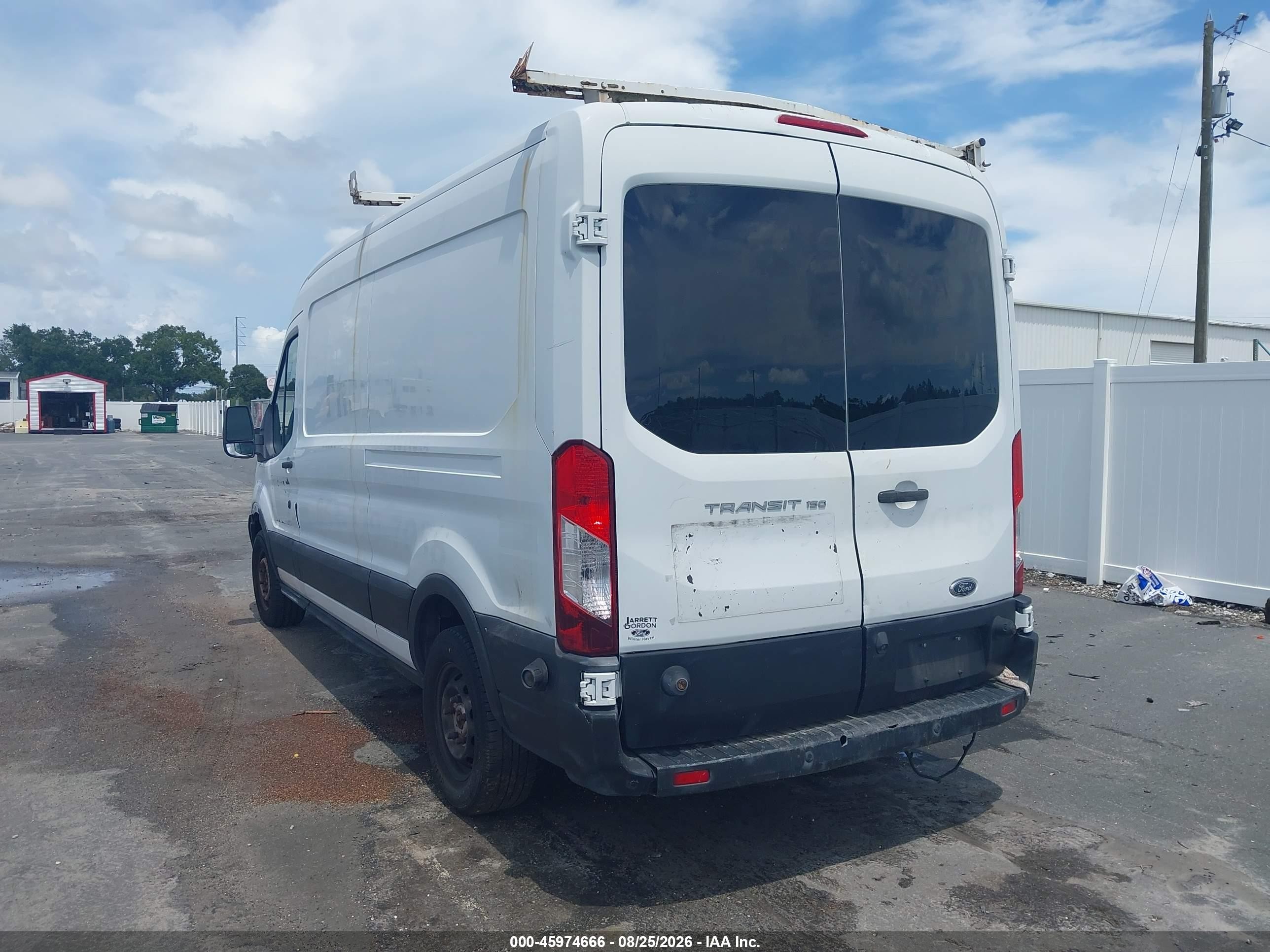 2015 Ford Transit-150   White vin: 1FTNE2CM1FKA90323