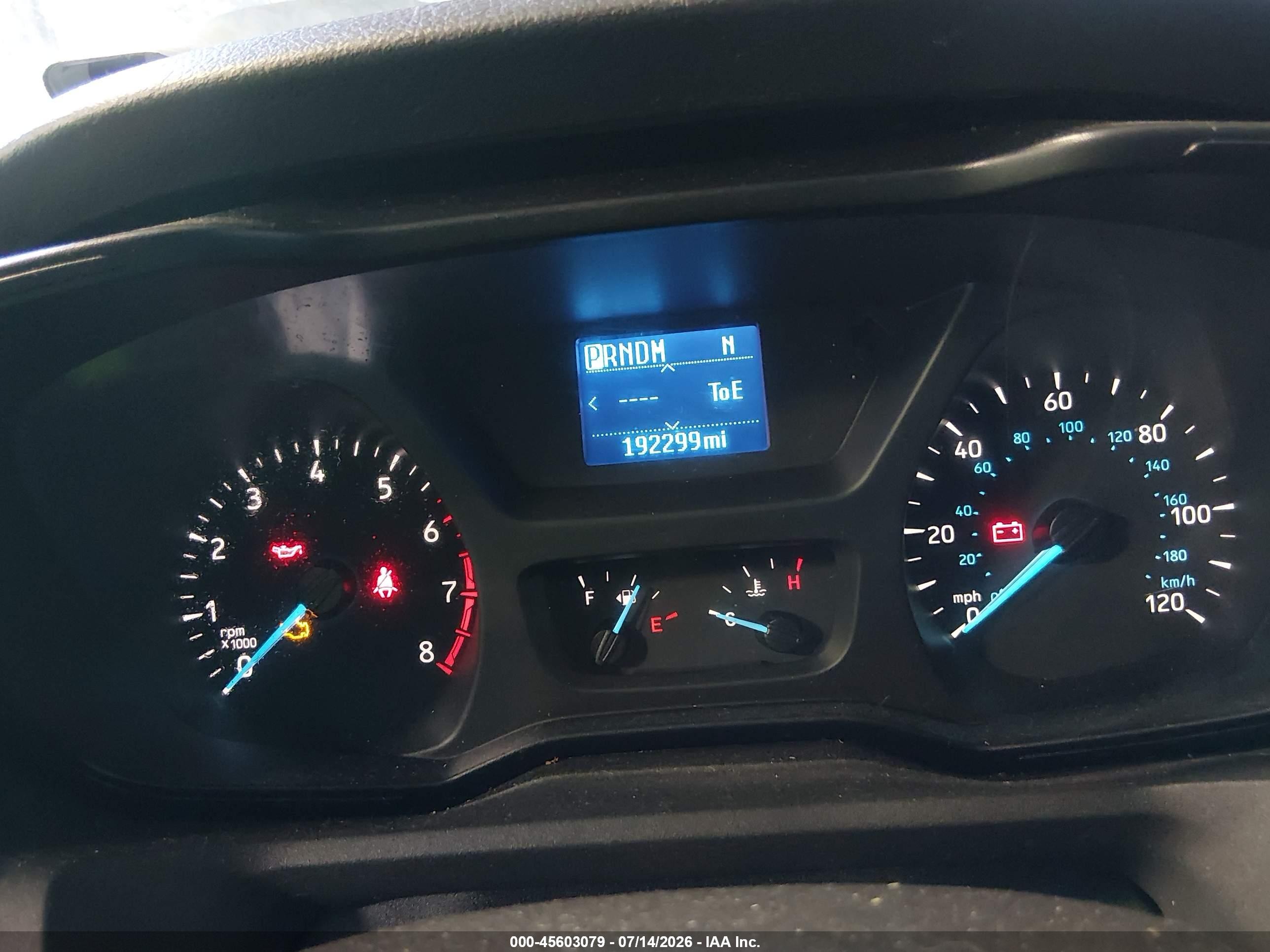 2015 Ford Transit-150   Blue vin: 1FTNE2CM2FKA03853