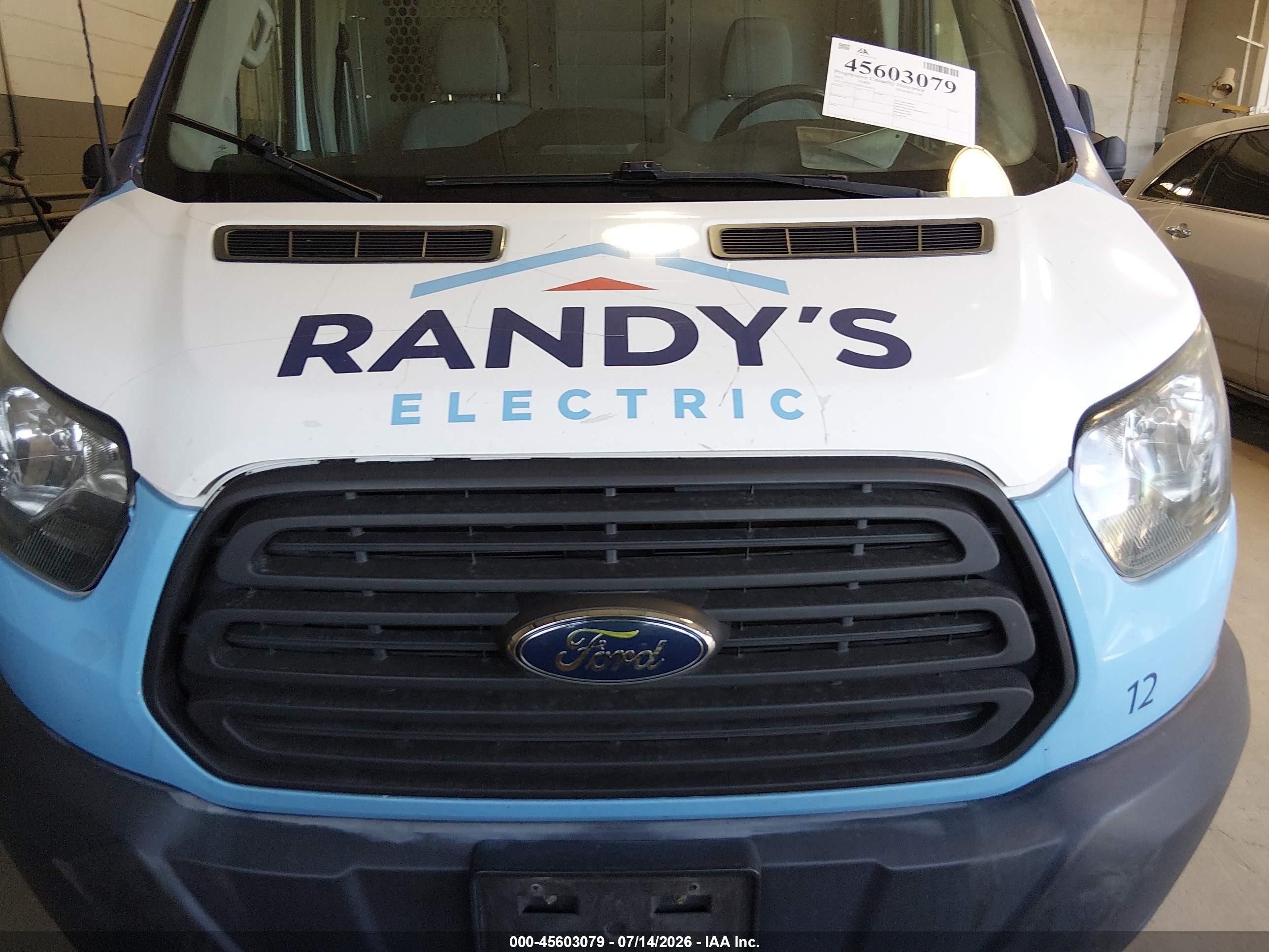 2015 Ford Transit-150   Blue vin: 1FTNE2CM2FKA03853