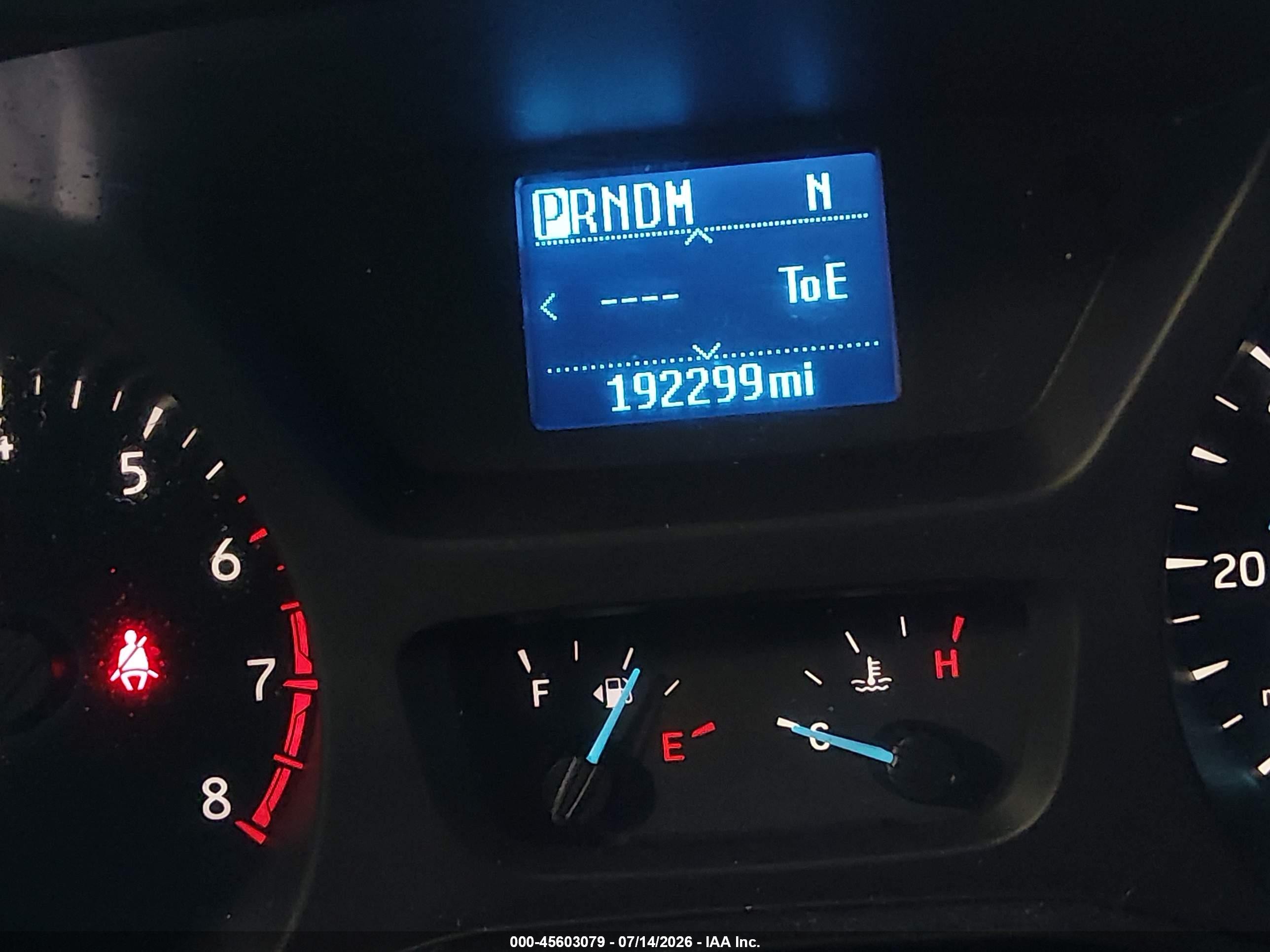 2015 Ford Transit-150   Blue vin: 1FTNE2CM2FKA03853