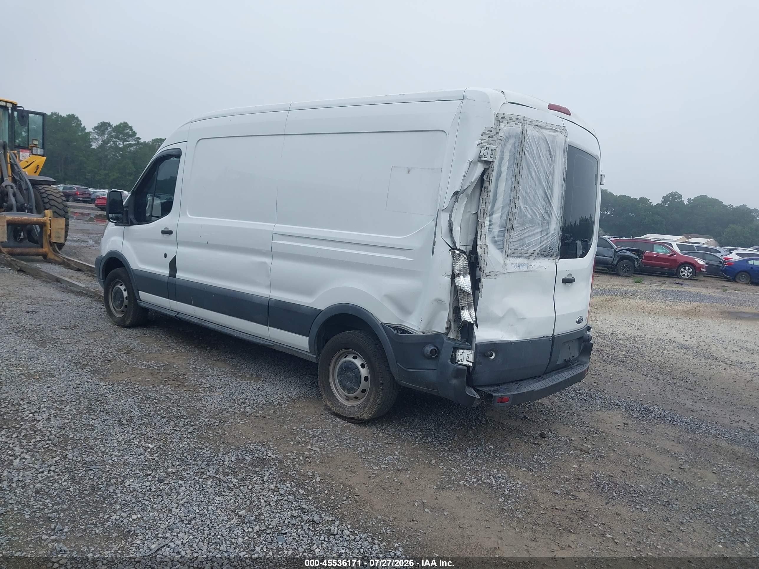 2015 Ford Transit-150 White vin: 1FTNE2CM2FKA22385