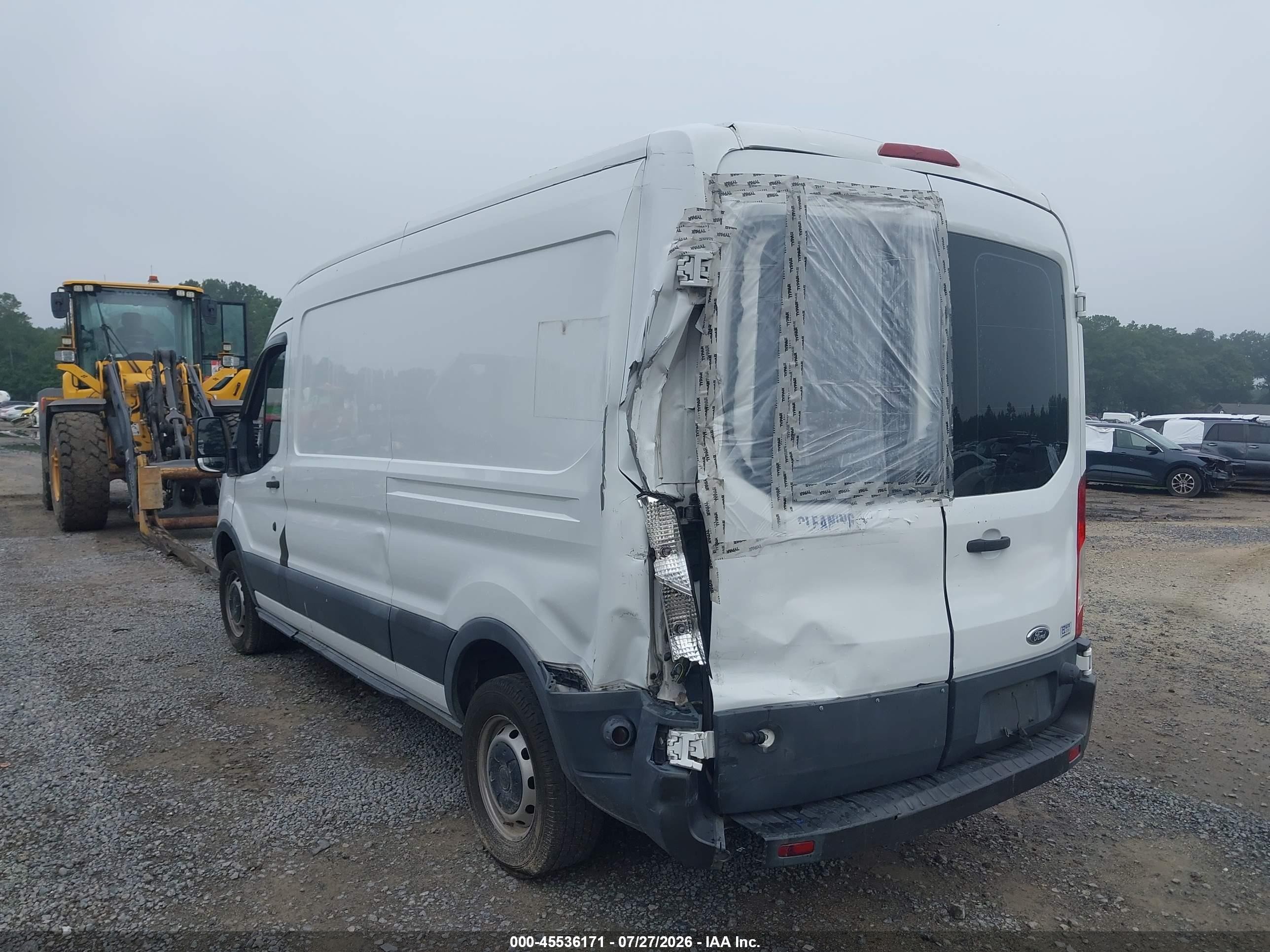 2015 Ford Transit-150 White vin: 1FTNE2CM2FKA22385