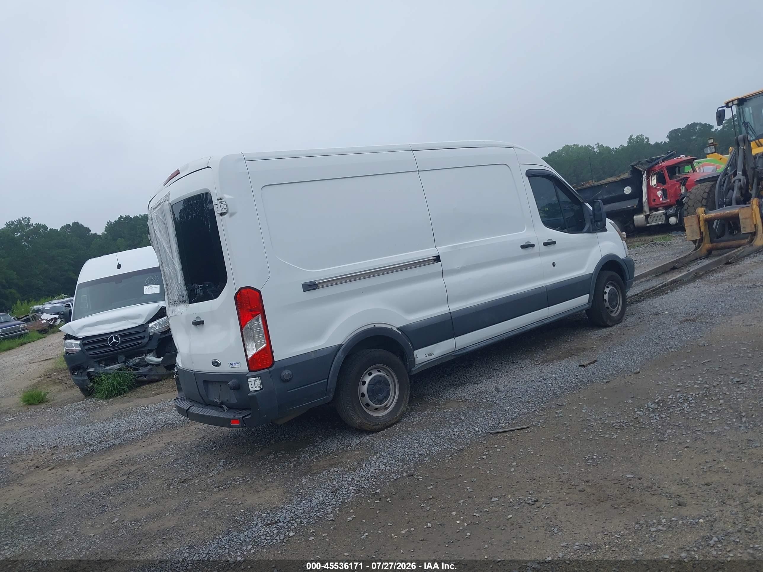 2015 Ford Transit-150 White vin: 1FTNE2CM2FKA22385