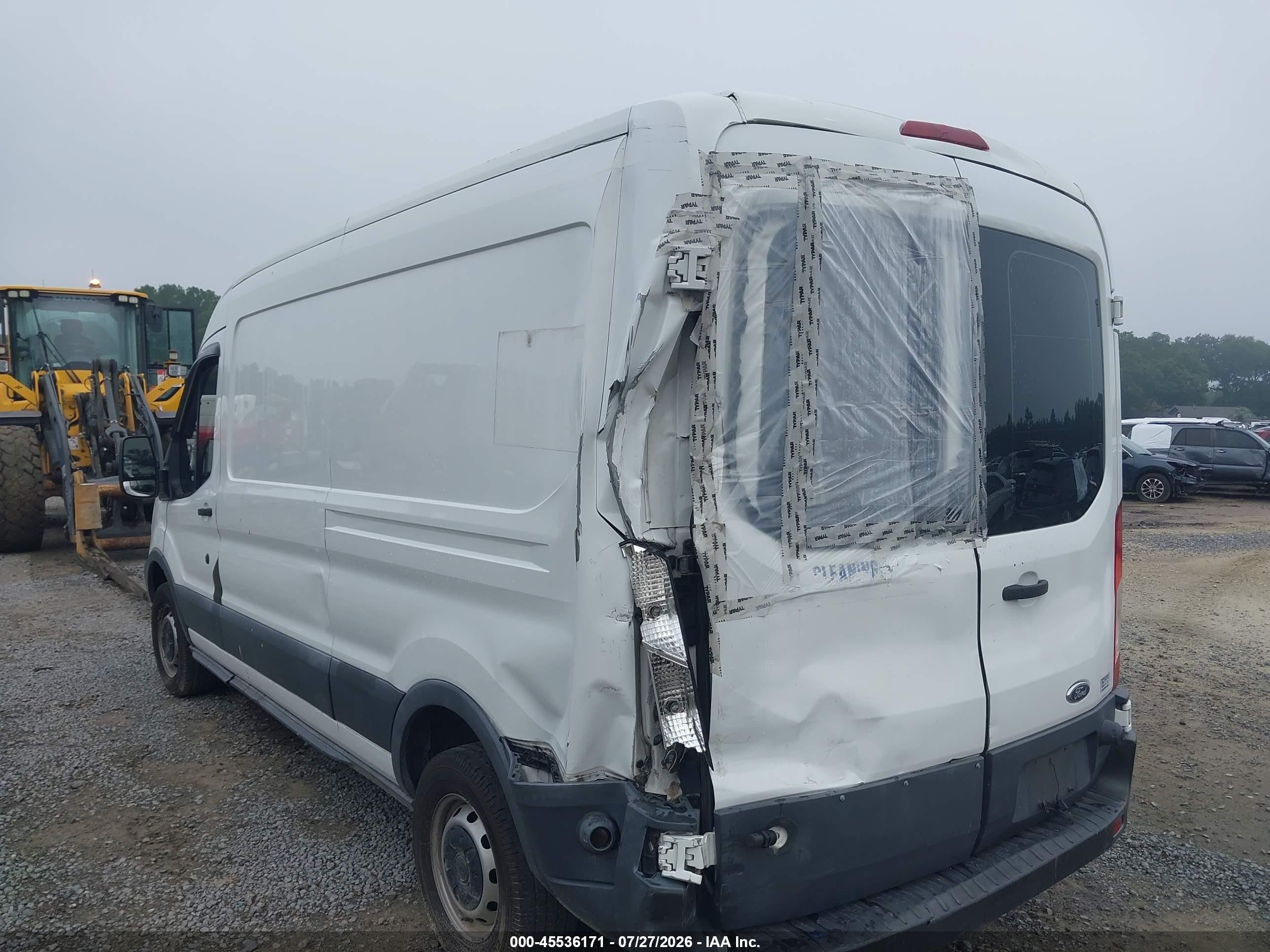 2015 Ford Transit-150 White vin: 1FTNE2CM2FKA22385