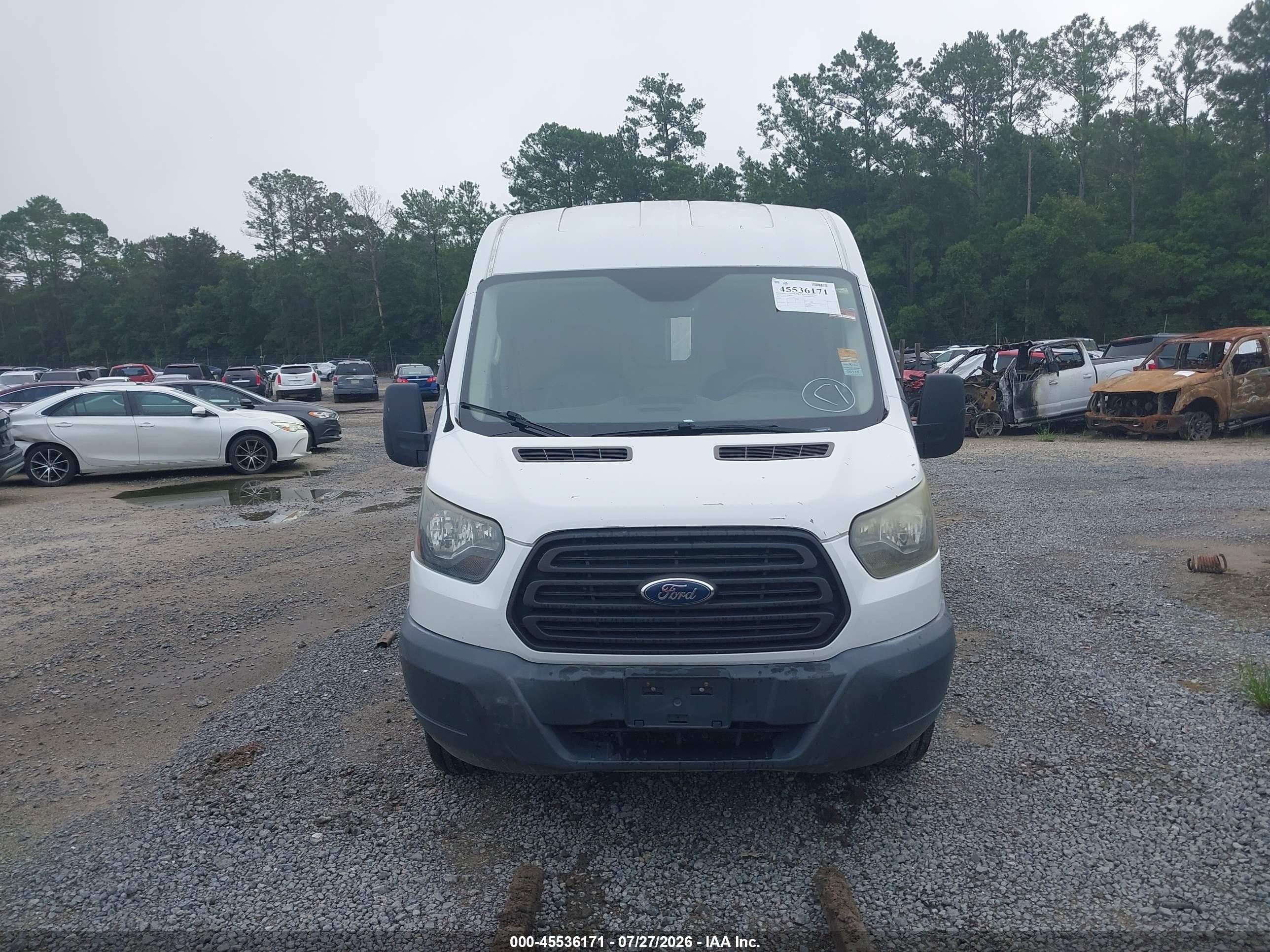 2015 Ford Transit-150 White vin: 1FTNE2CM2FKA22385
