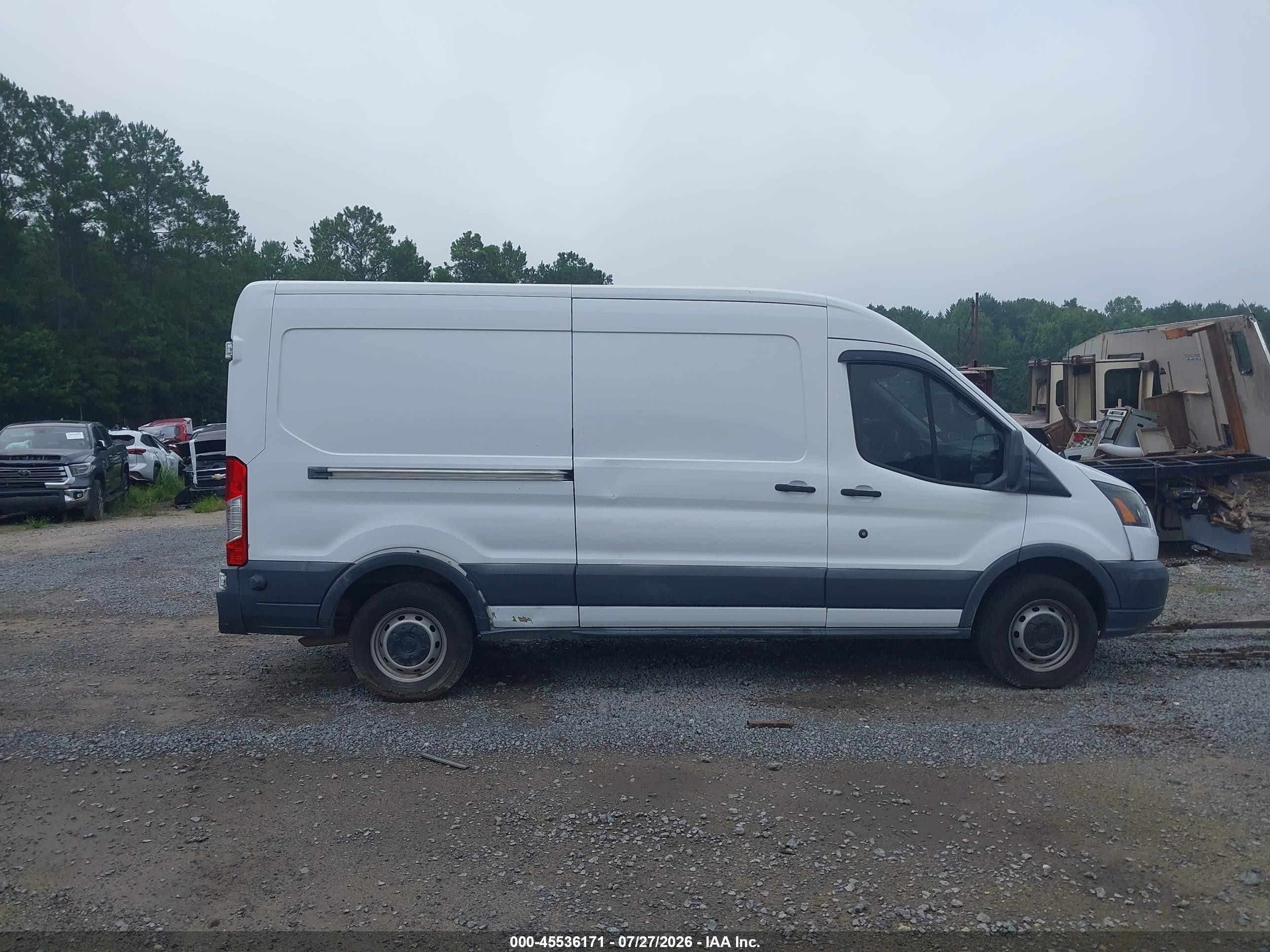 2015 Ford Transit-150 White vin: 1FTNE2CM2FKA22385