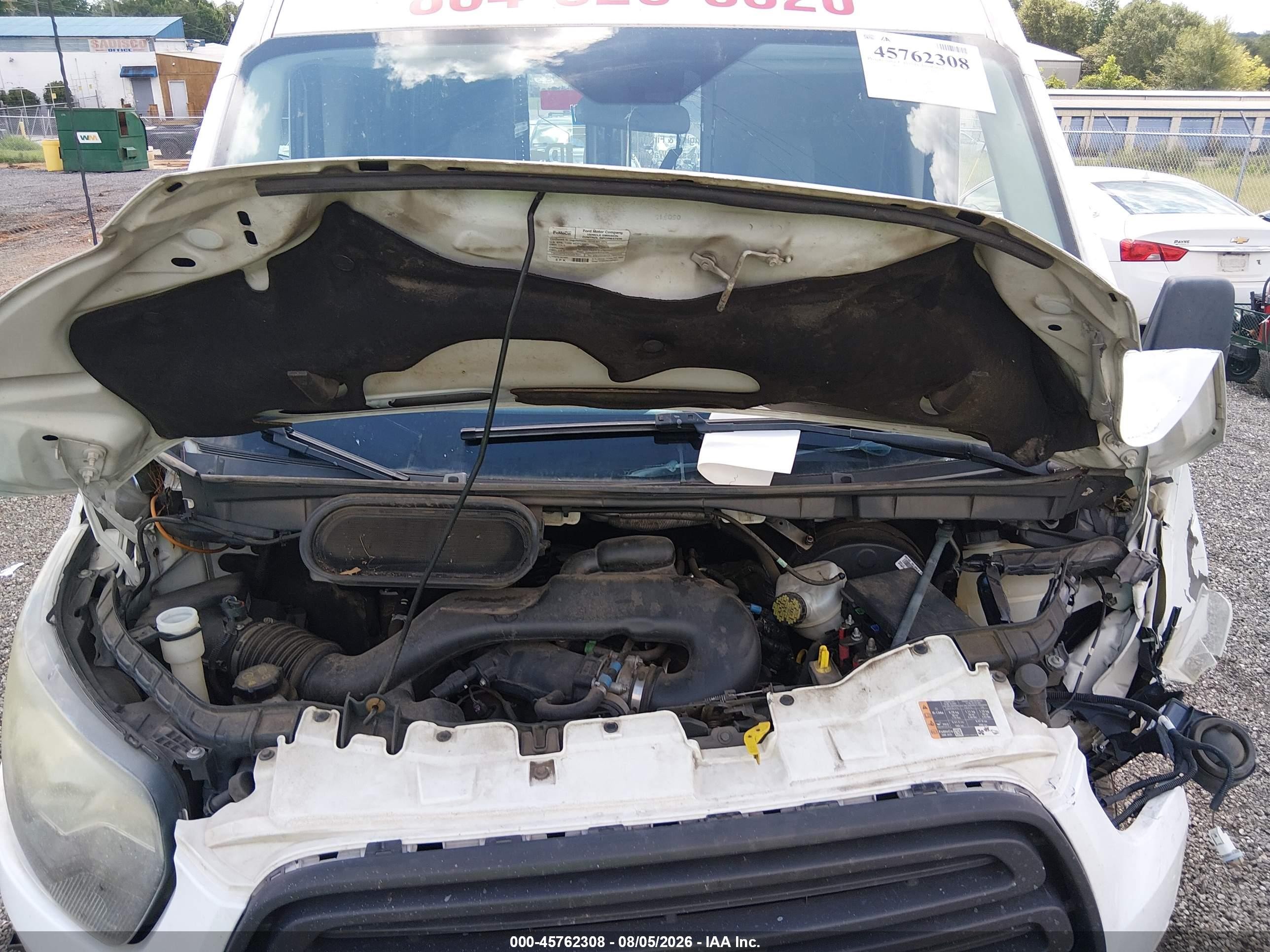 2015 Ford Transit-150   White vin: 1FTNE2CM3FKA93207
