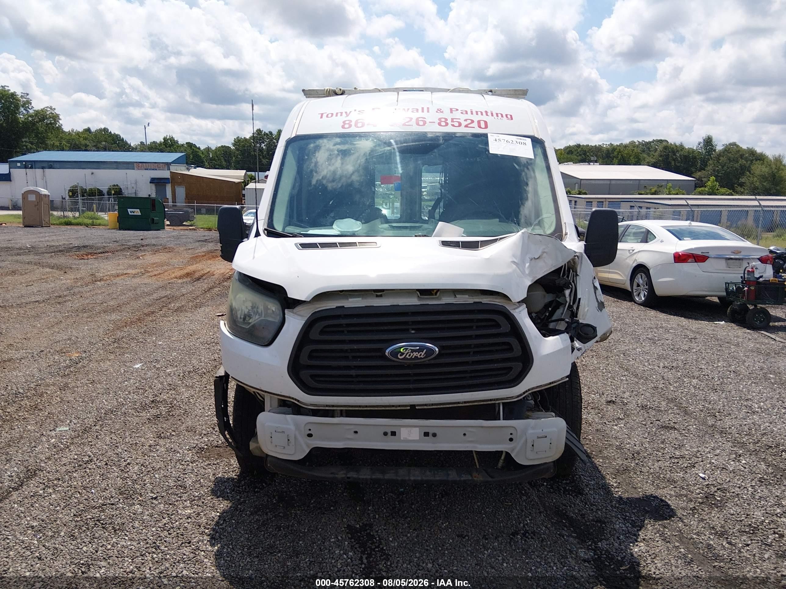 2015 Ford Transit-150   White vin: 1FTNE2CM3FKA93207