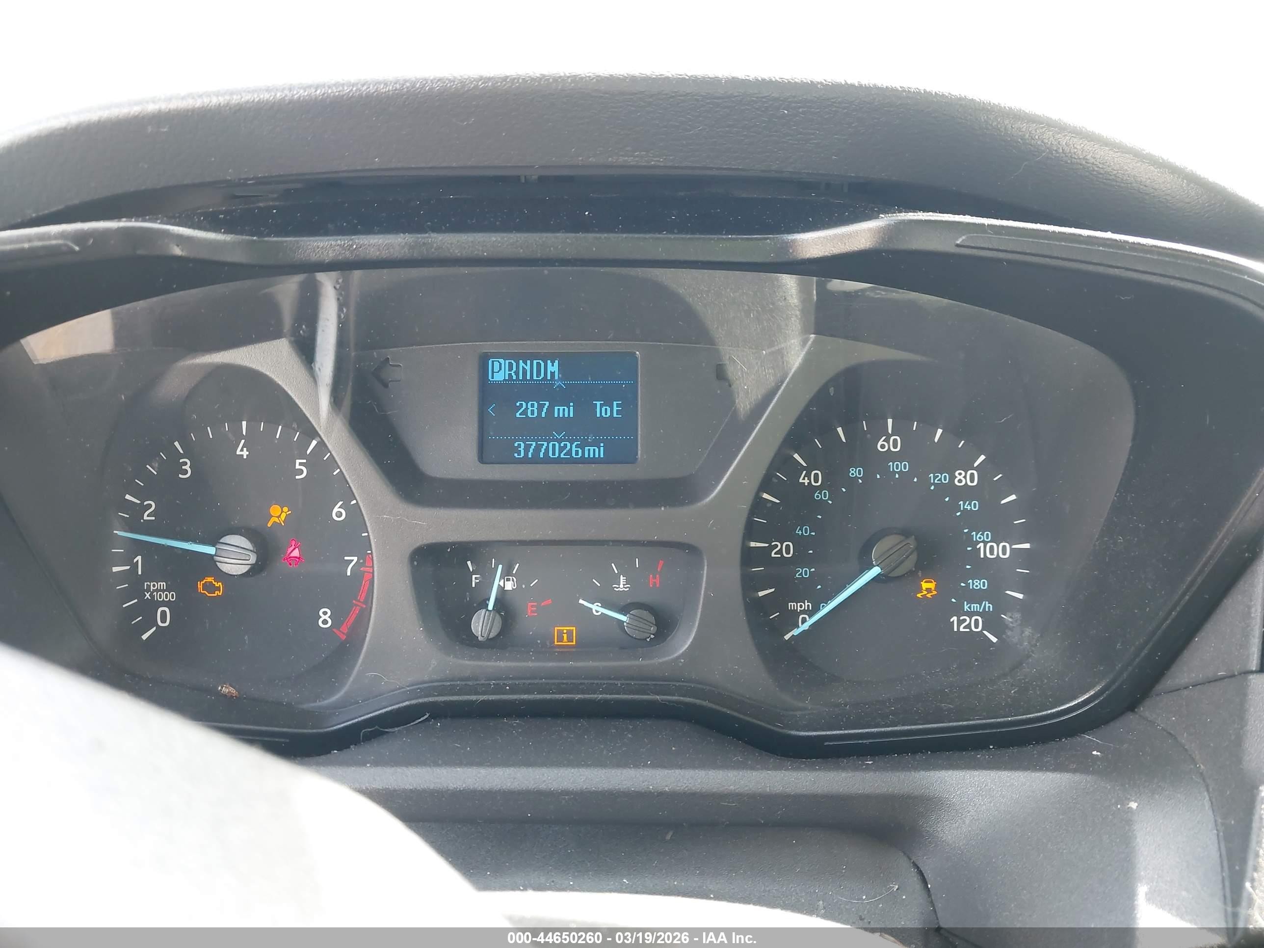 2015 Ford Transit-150   White vin: 1FTNE2CM6FKB11070