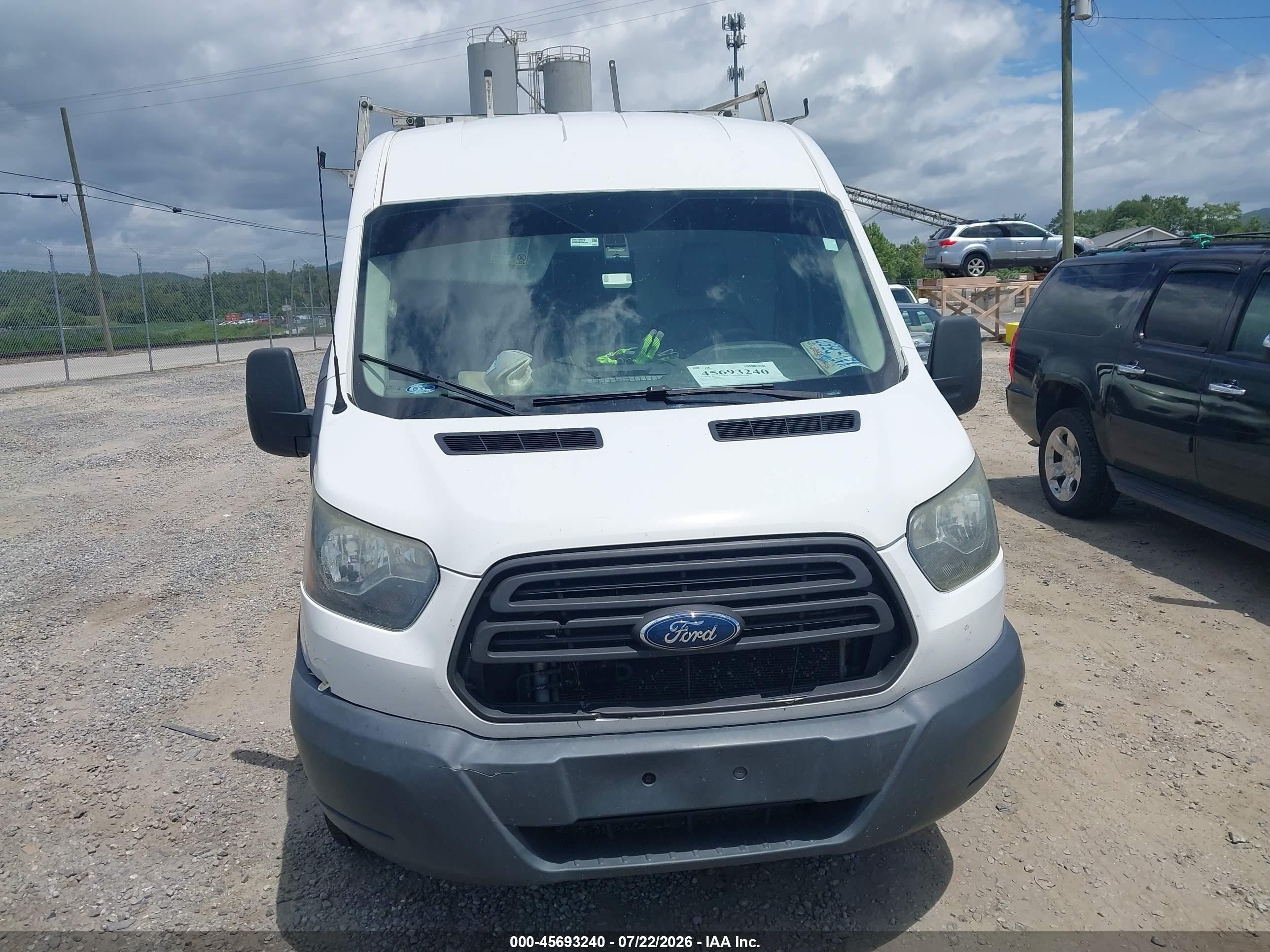 2015 Ford Transit-150 Белый vin: 1FTNE2CM8FKA98709
