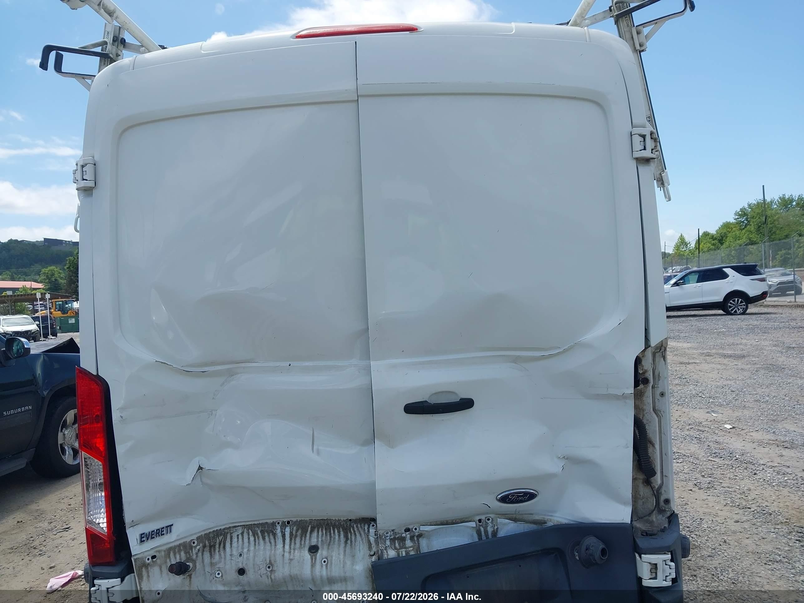 2015 Ford Transit-150 Белый vin: 1FTNE2CM8FKA98709