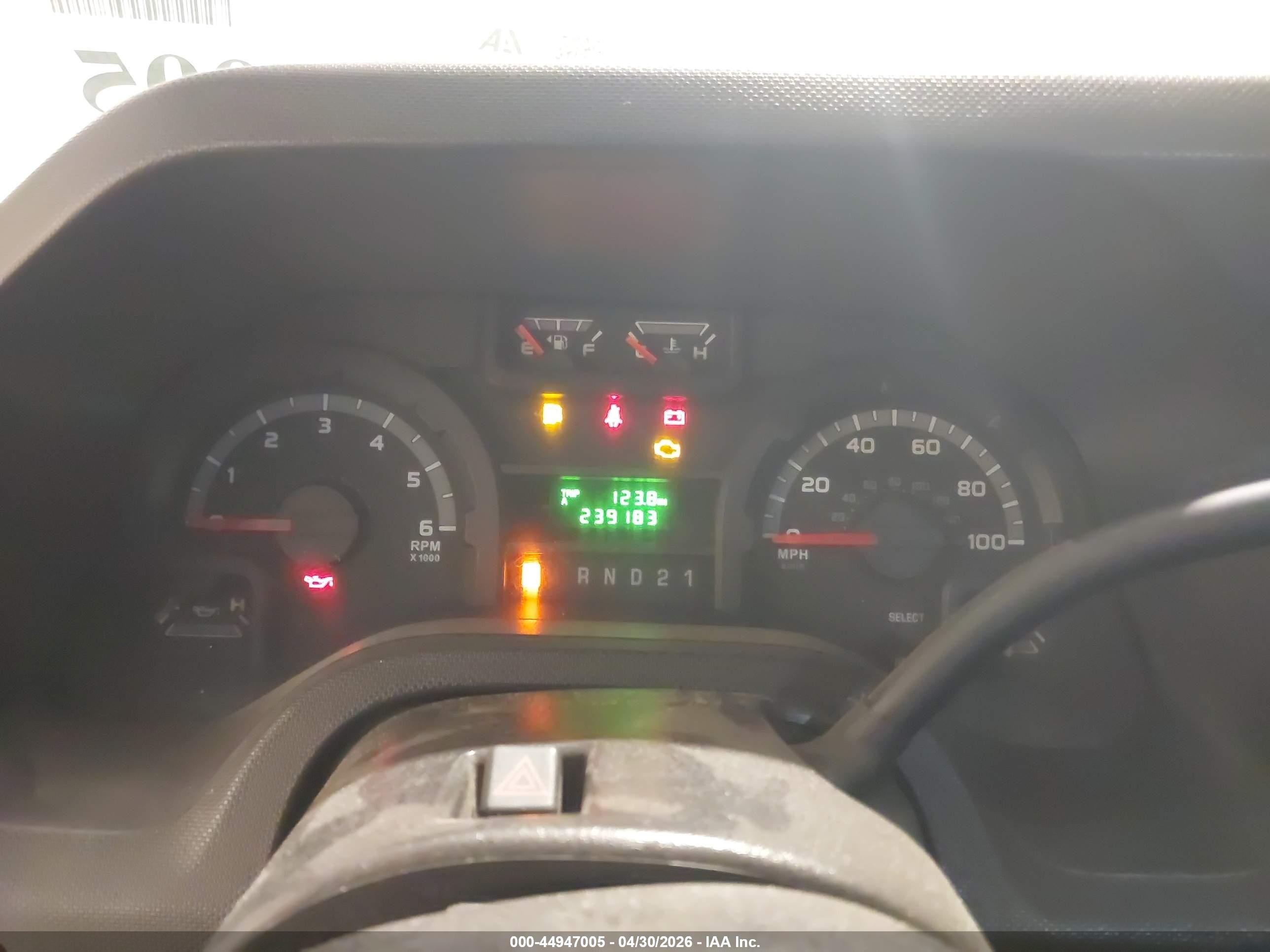 2011 Ford E-250 Commercial White vin: 1FTNE2EL0BDA08391