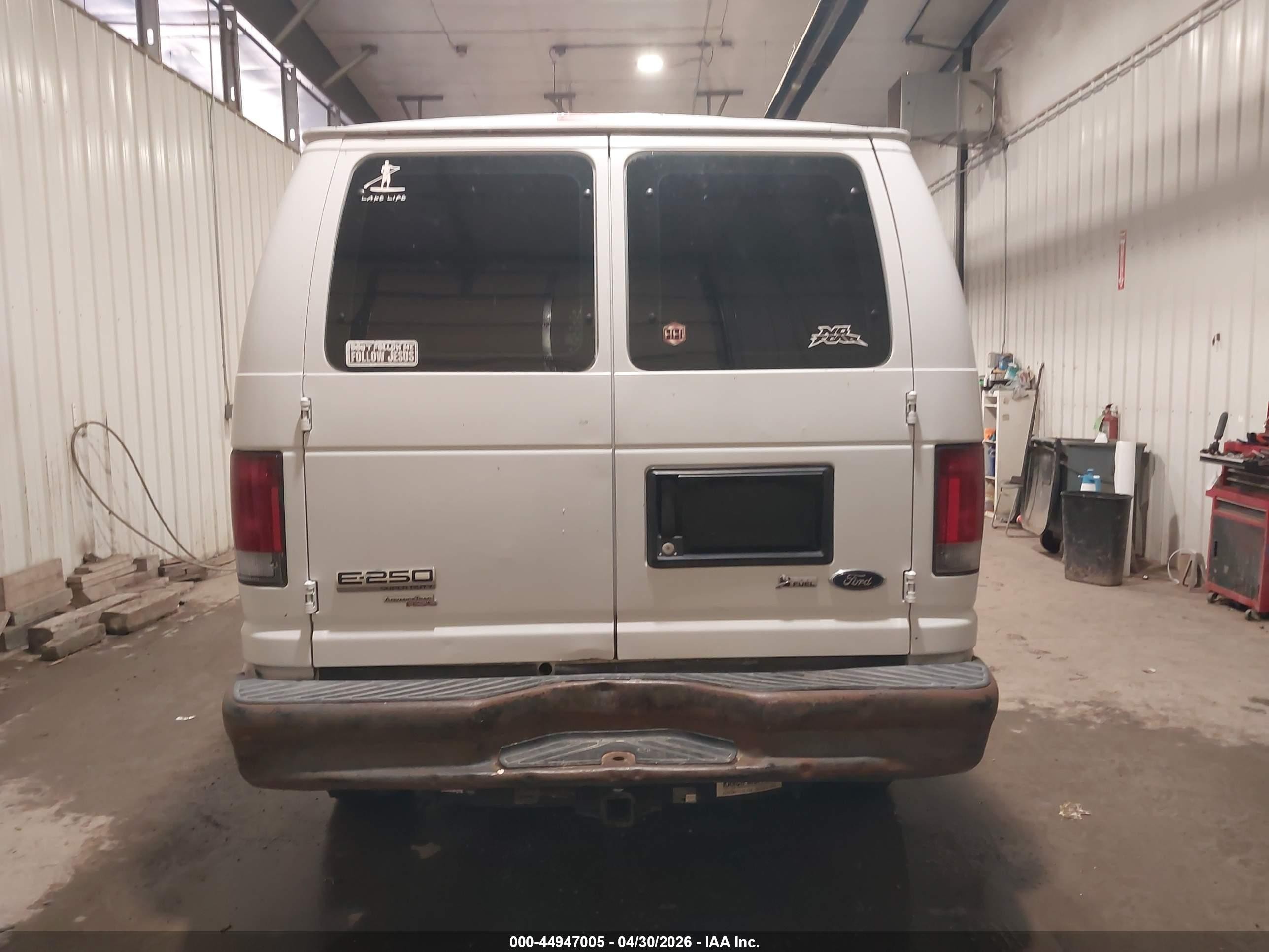 2011 Ford E-250 Commercial White vin: 1FTNE2EL0BDA08391