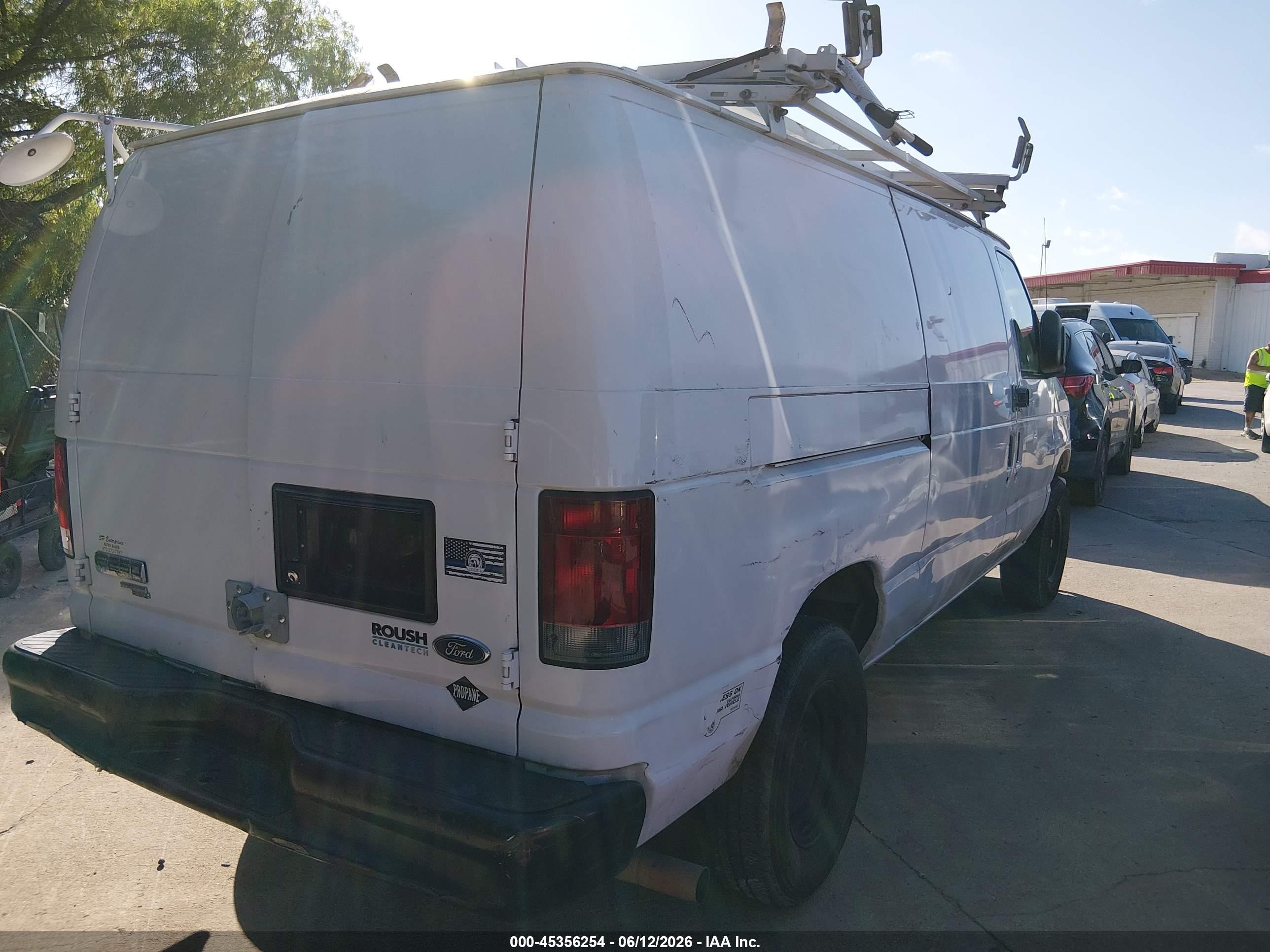 2012 Ford E-250 Commercial White vin: 1FTNE2EL0CDB26085