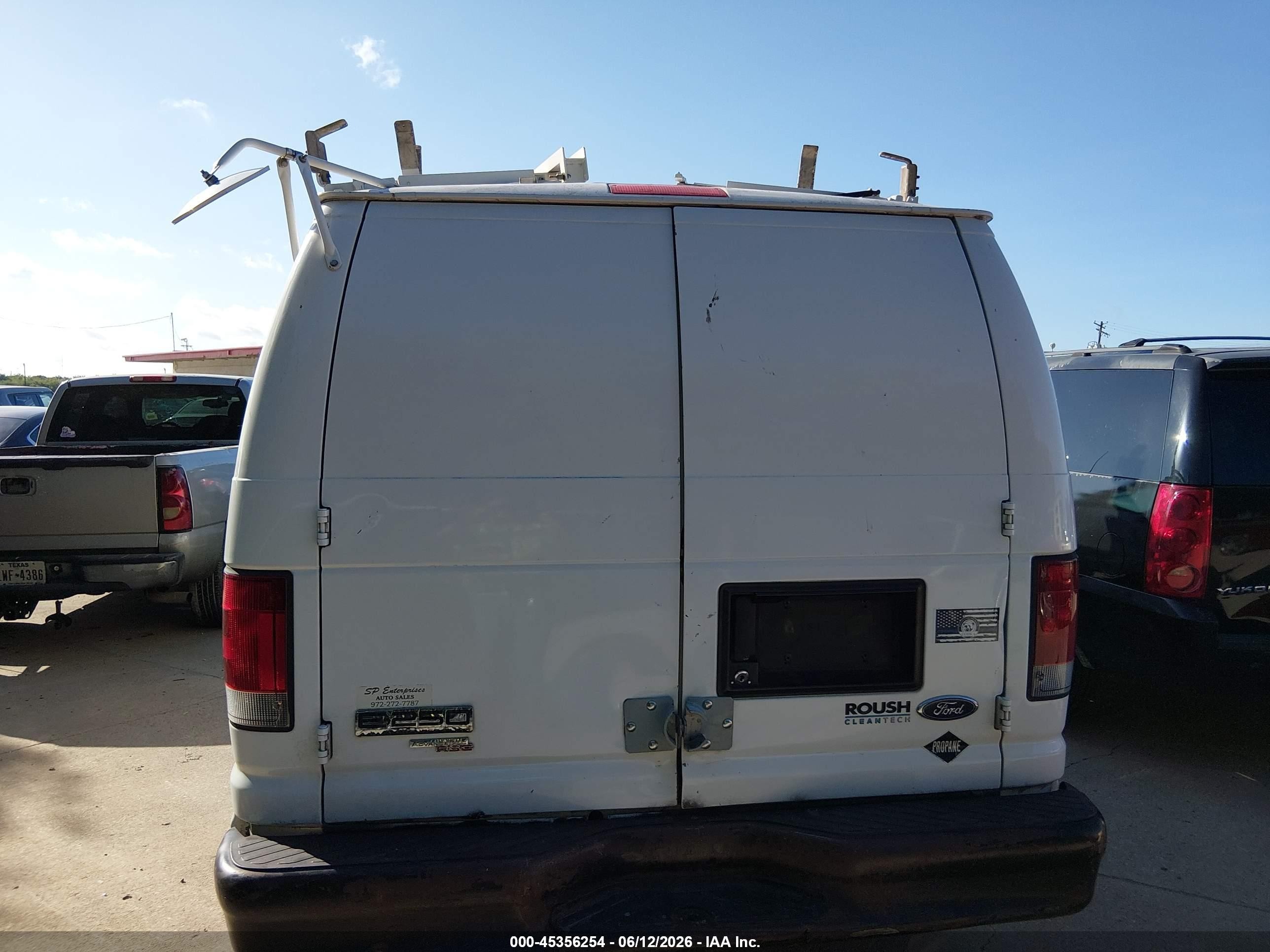 2012 Ford E-250 Commercial White vin: 1FTNE2EL0CDB26085