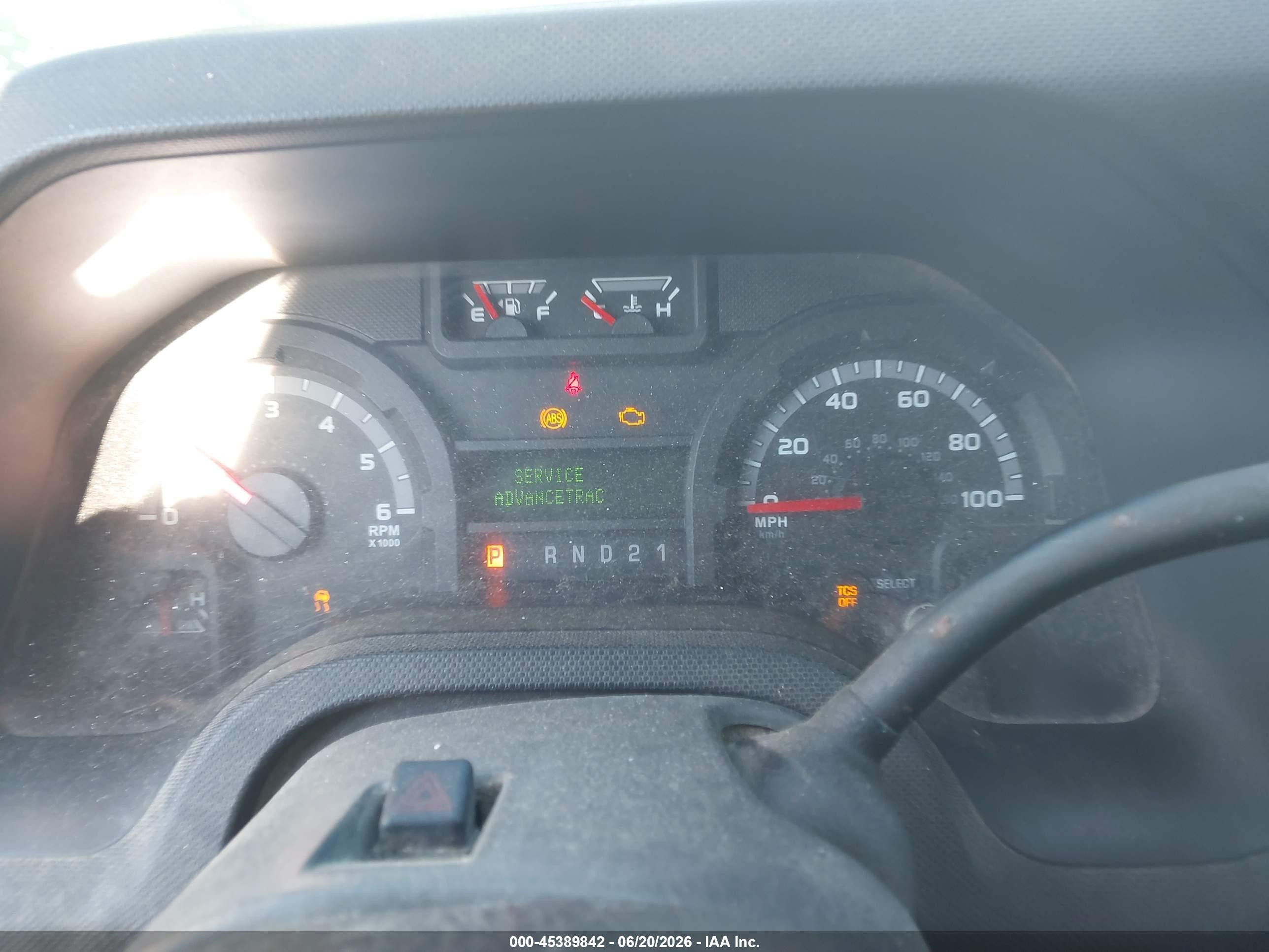 2013 Ford E-250 Commercial White vin: 1FTNE2EL1DDB03934
