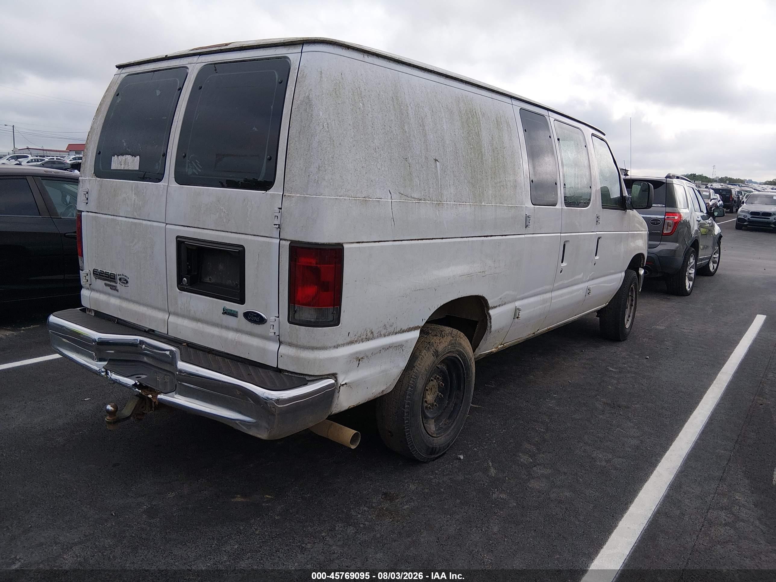 2012 Ford E-250 Commercial White vin: 1FTNE2EL2CDA35433