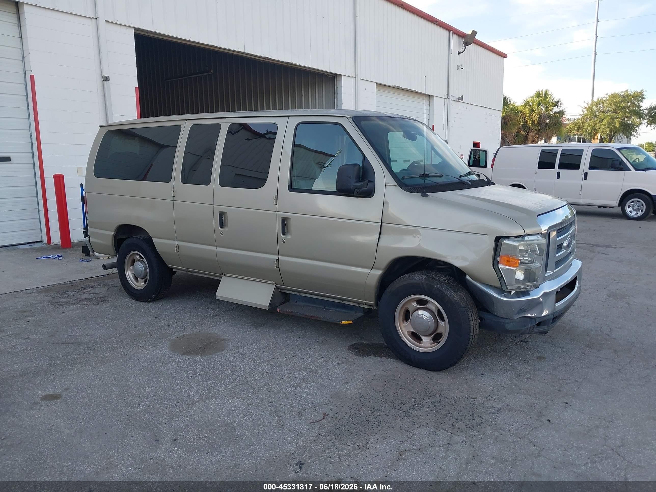 2012 Ford E-250 Commercial Gold vin: 1FTNE2EL2CDA50594