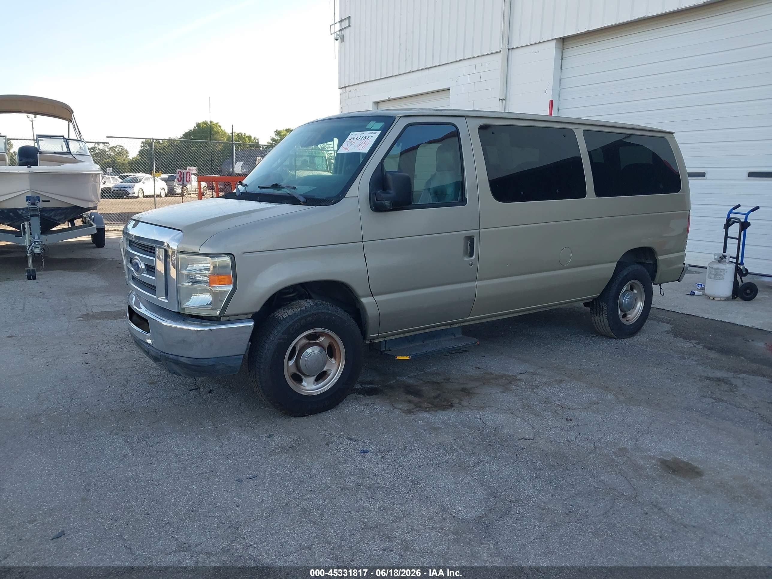 2012 Ford E-250 Commercial Gold vin: 1FTNE2EL2CDA50594