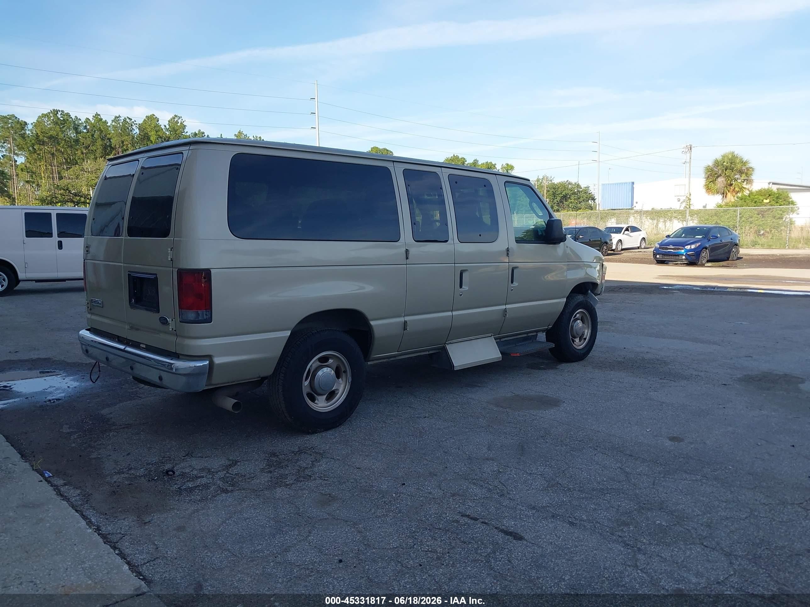 2012 Ford E-250 Commercial Gold vin: 1FTNE2EL2CDA50594