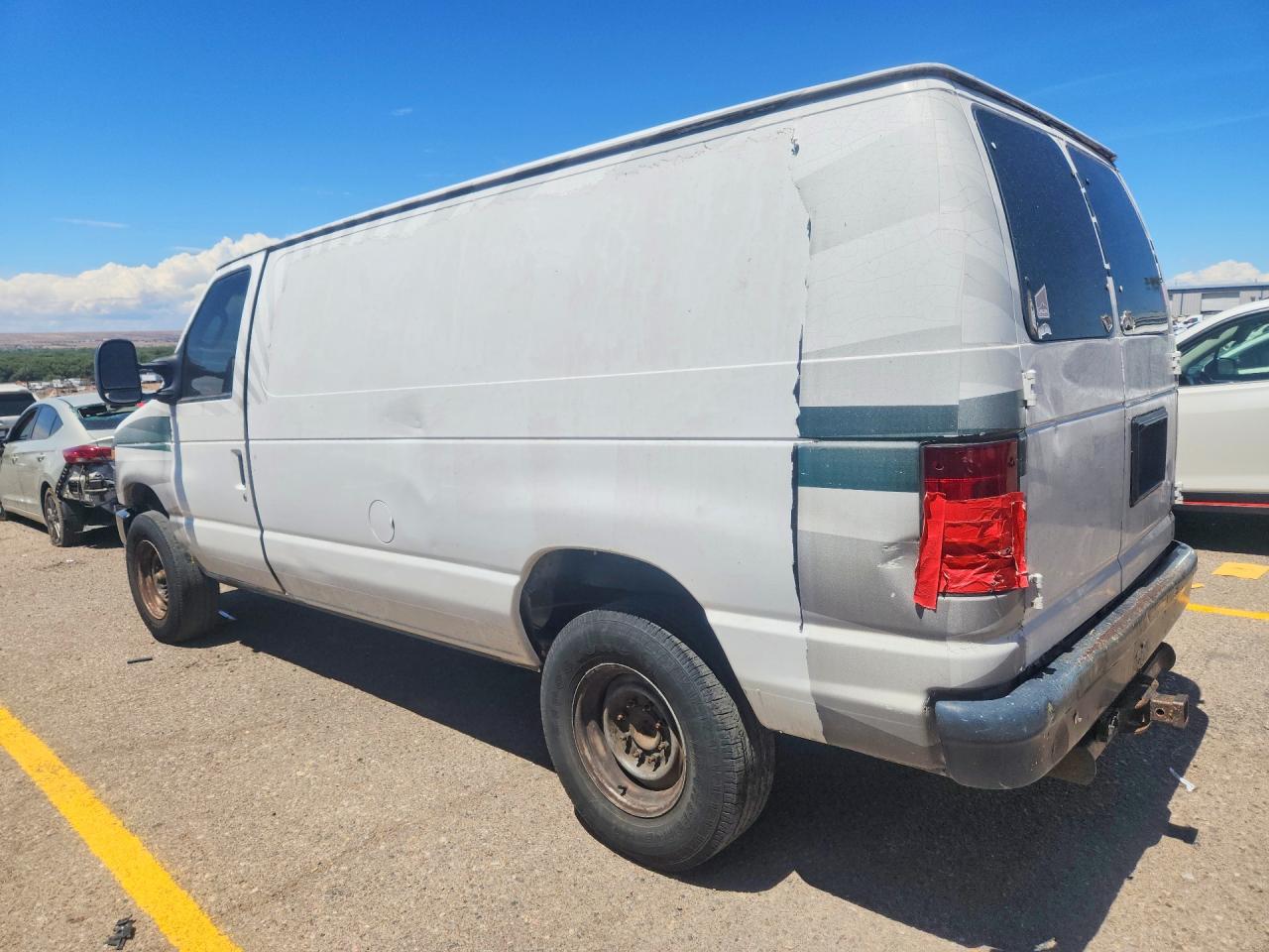 2010 Ford Econoline E250 Van White vin: 1FTNE2EL3ADA63206