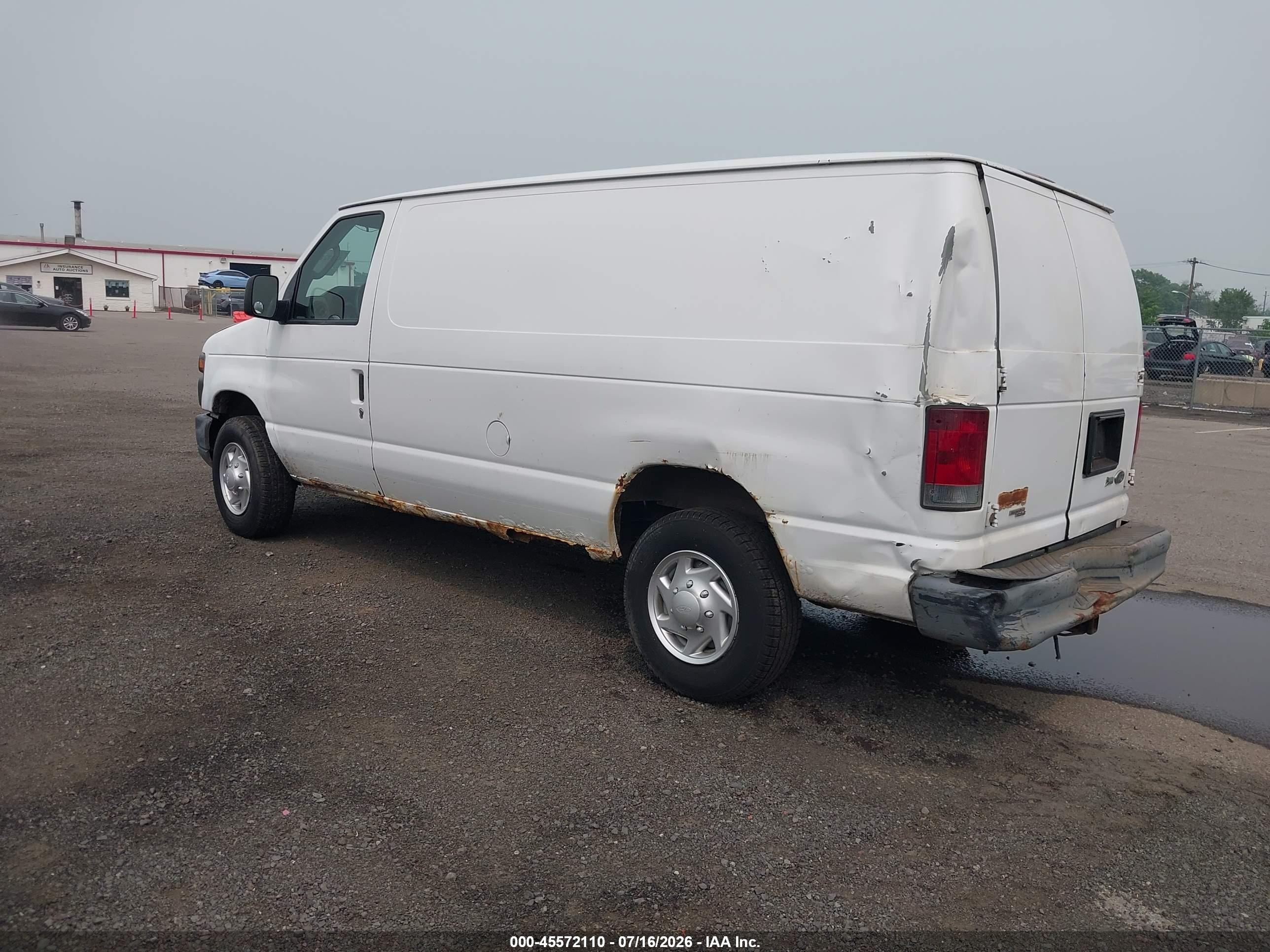 2012 Ford E-250 Commercial White vin: 1FTNE2EL3CDA69767