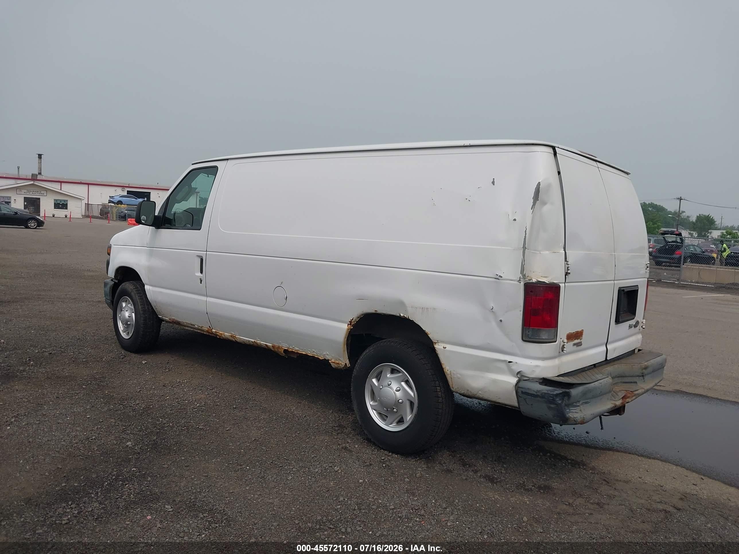 2012 Ford E-250 Commercial White vin: 1FTNE2EL3CDA69767