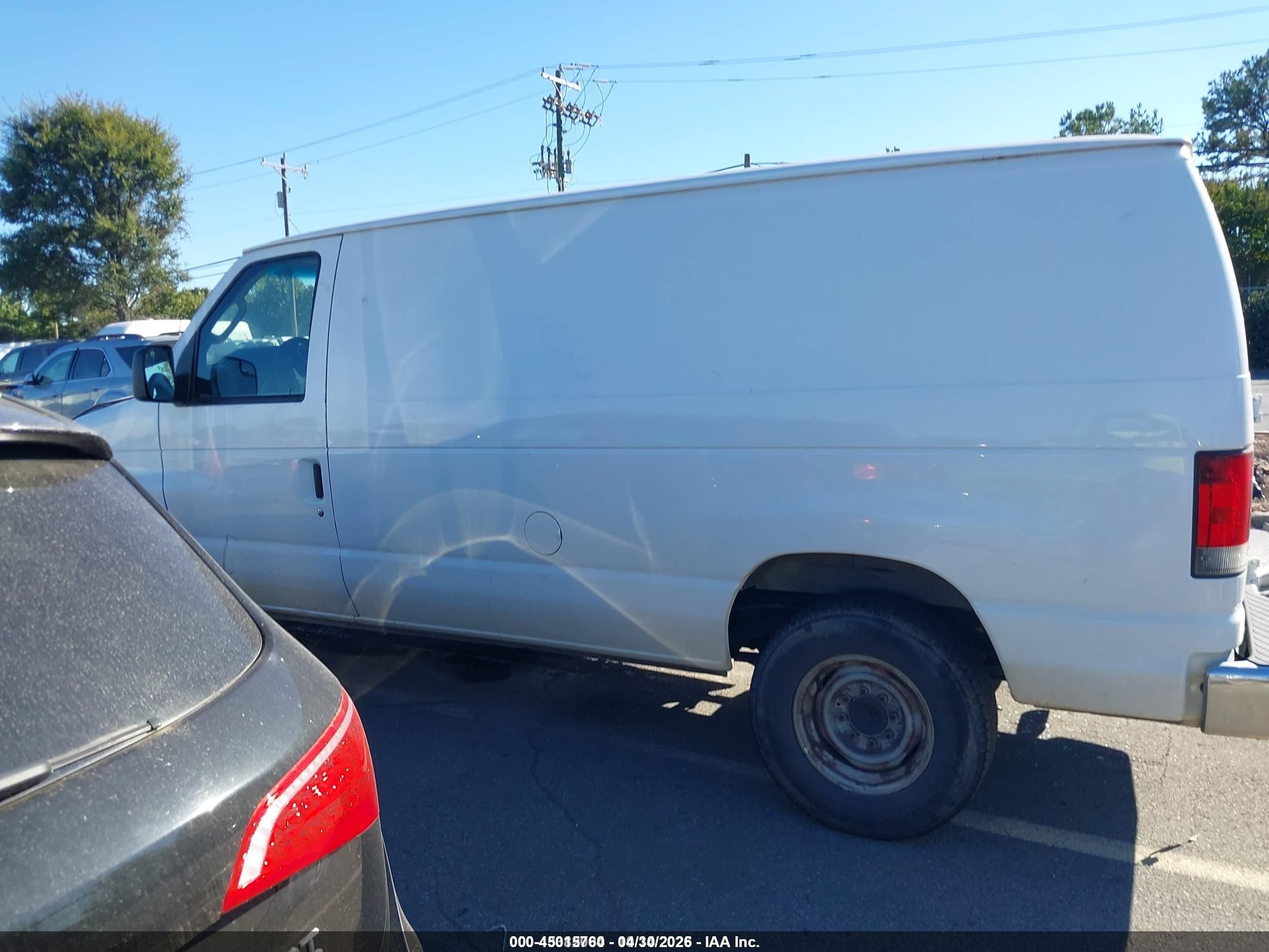 2013 Ford E-250 Commercial White vin: 1FTNE2EL4DDA10177