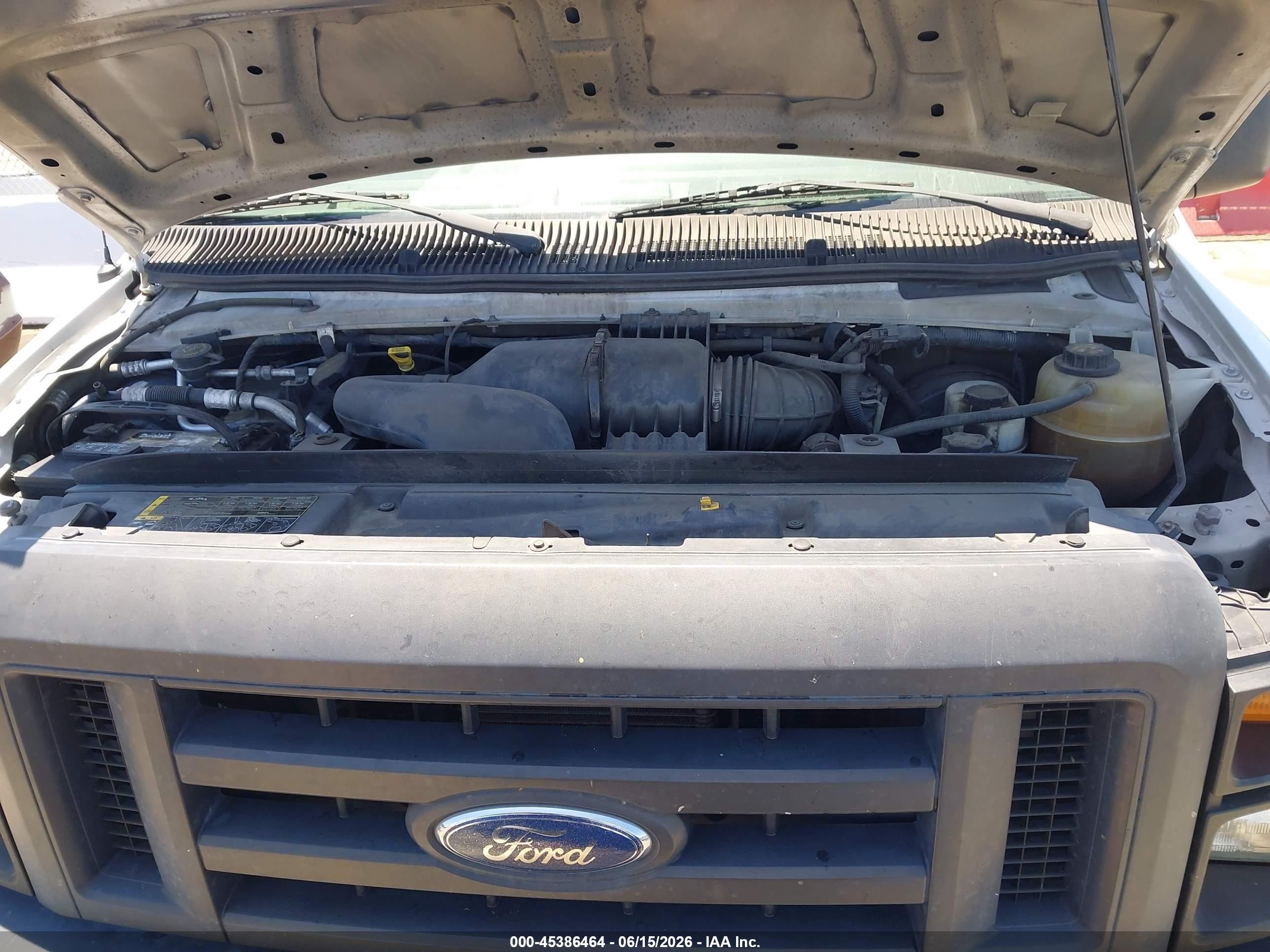 2013 Ford E-250 Commercial White vin: 1FTNE2EL4DDB32392