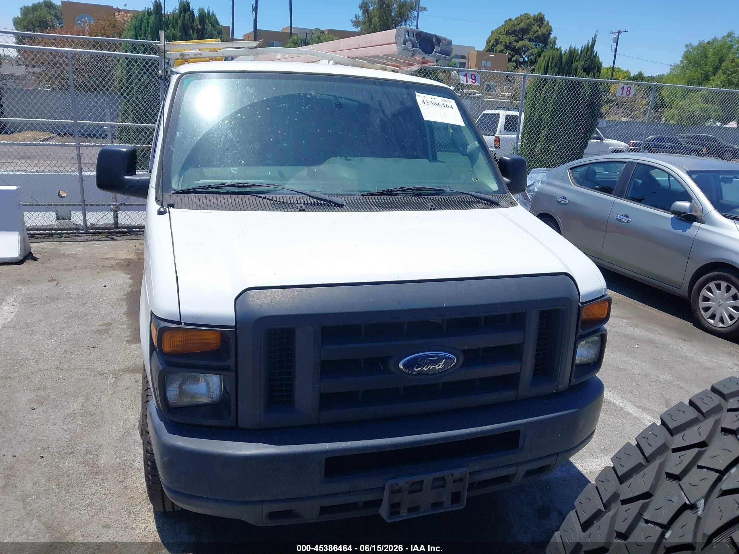 2013 Ford E-250 Commercial White vin: 1FTNE2EL4DDB32392