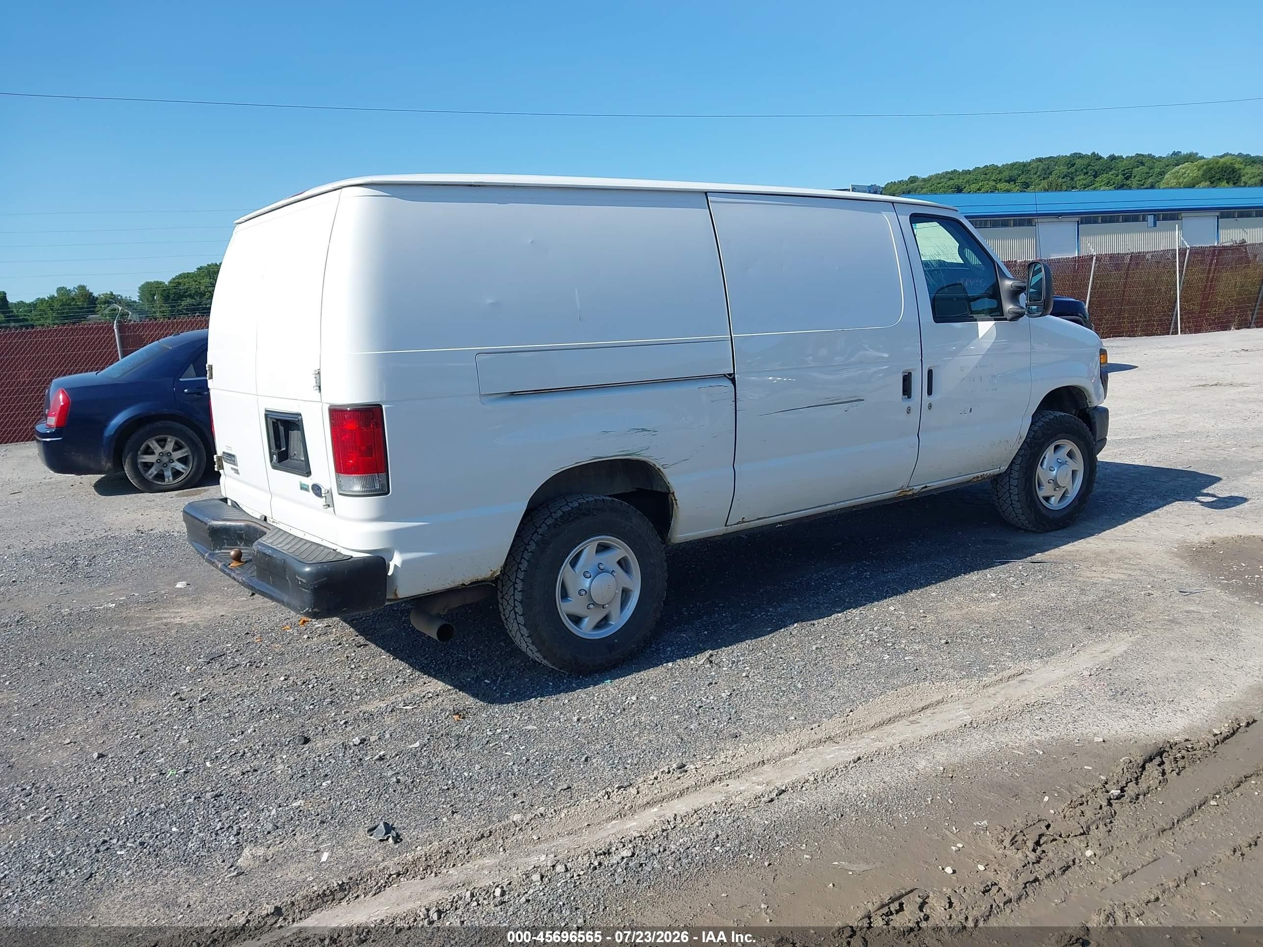 2012 Ford E-250 Commercial White vin: 1FTNE2EL6CDA69360