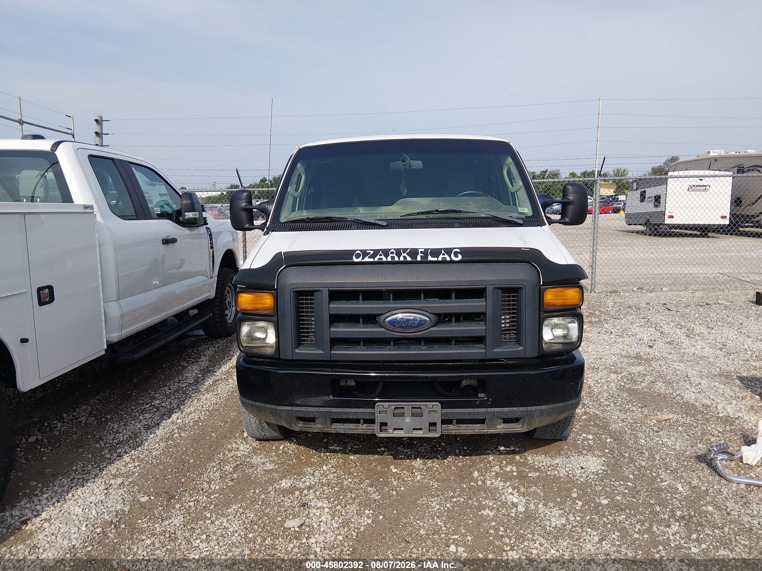 2014 Ford E-250 Commercial Белый vin: 1FTNE2EL6EDA24504