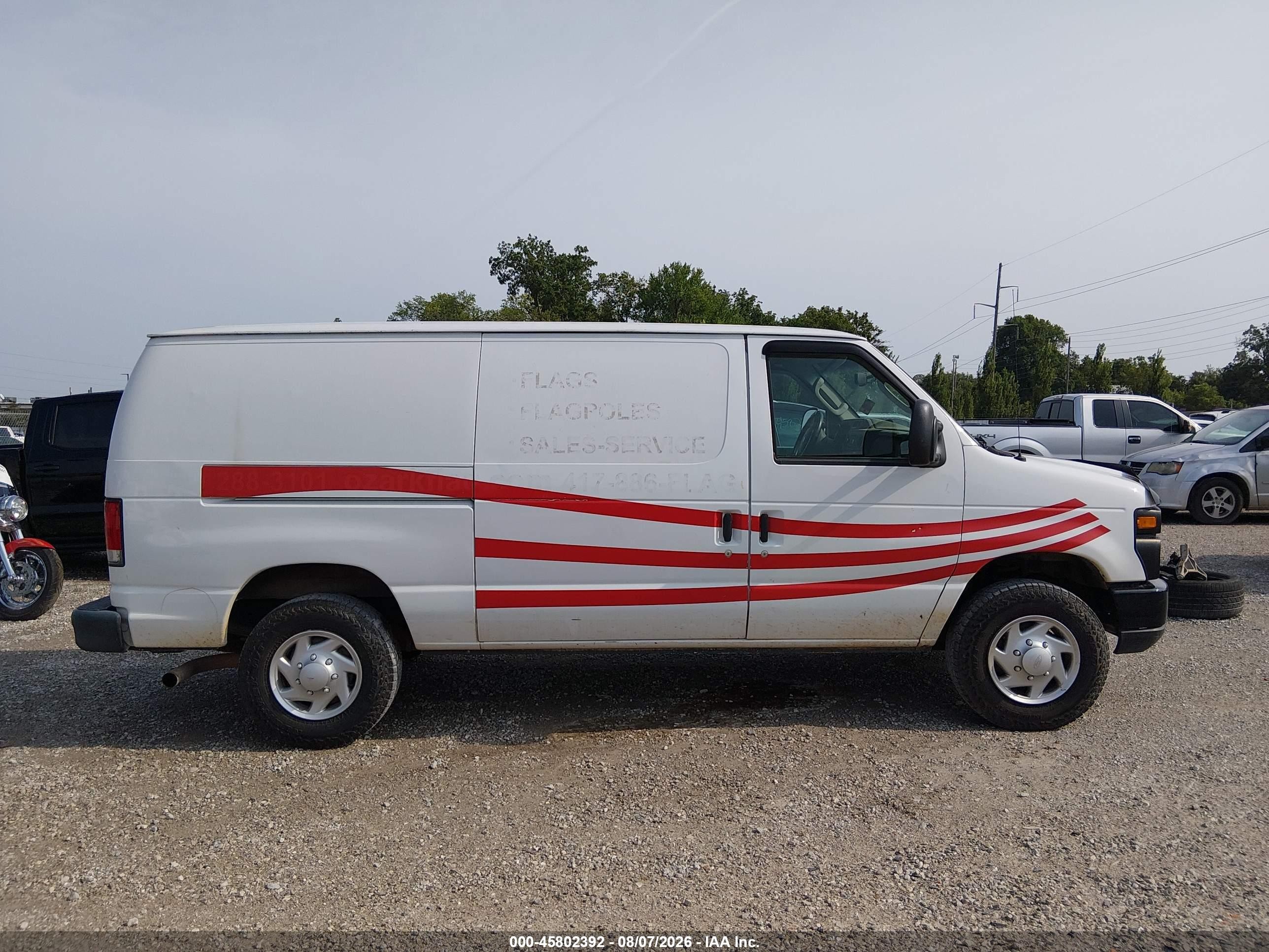 2014 Ford E-250 Commercial Белый vin: 1FTNE2EL6EDA24504