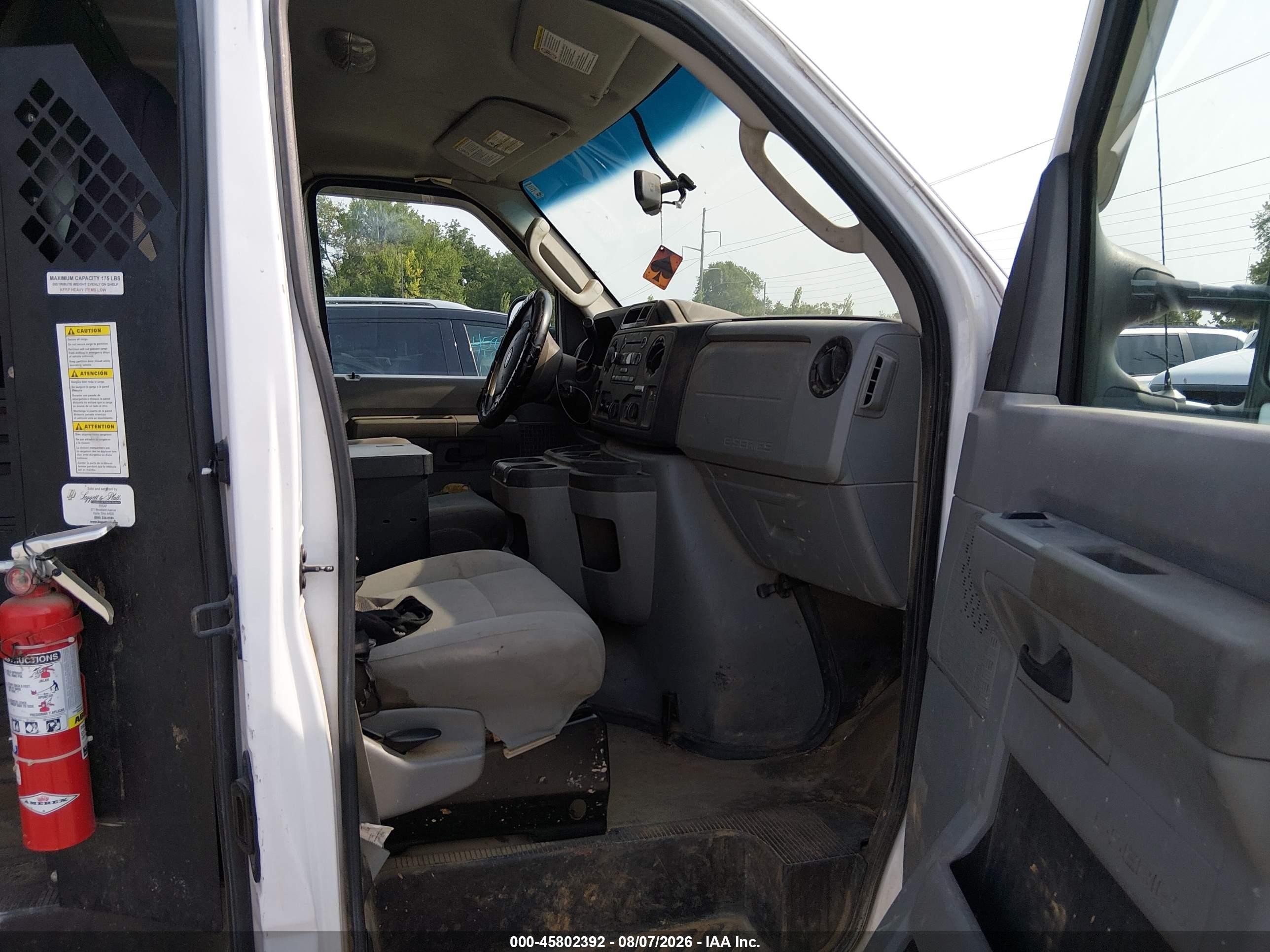 2014 Ford E-250 Commercial Белый vin: 1FTNE2EL6EDA24504