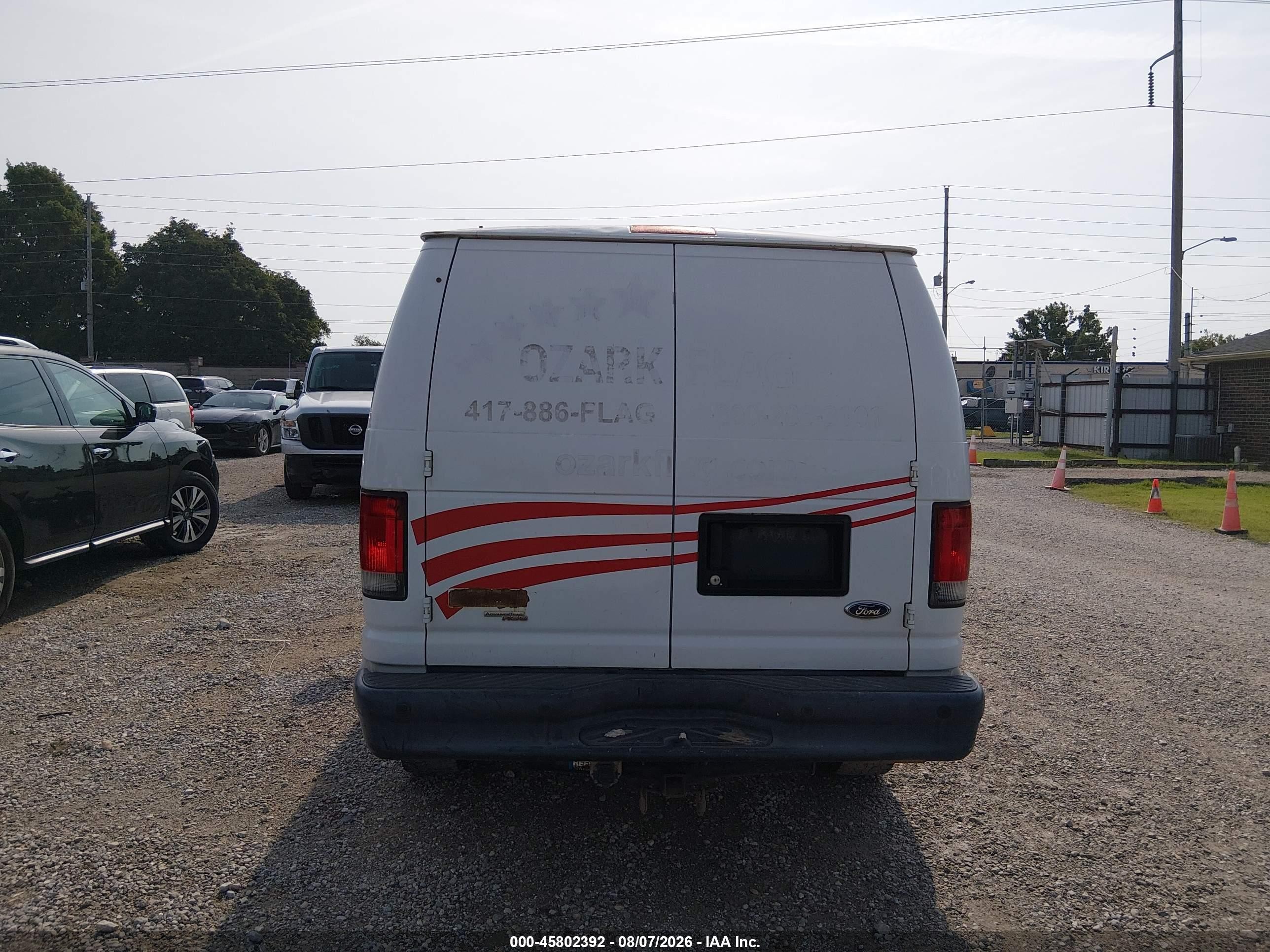 2014 Ford E-250 Commercial Белый vin: 1FTNE2EL6EDA24504