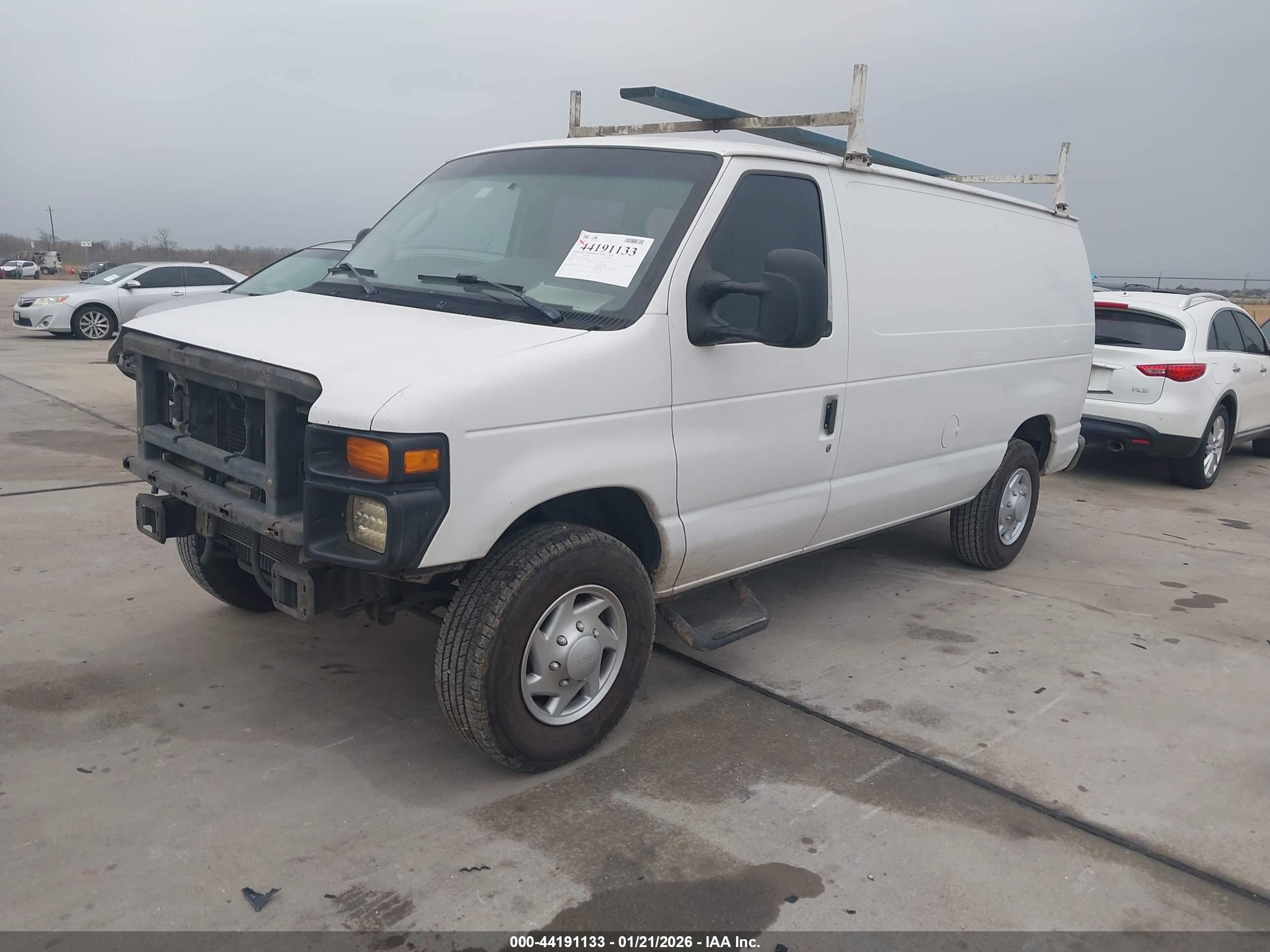 2010 Ford E-250 Commercial/recreational White vin: 1FTNE2EL7ADA04689