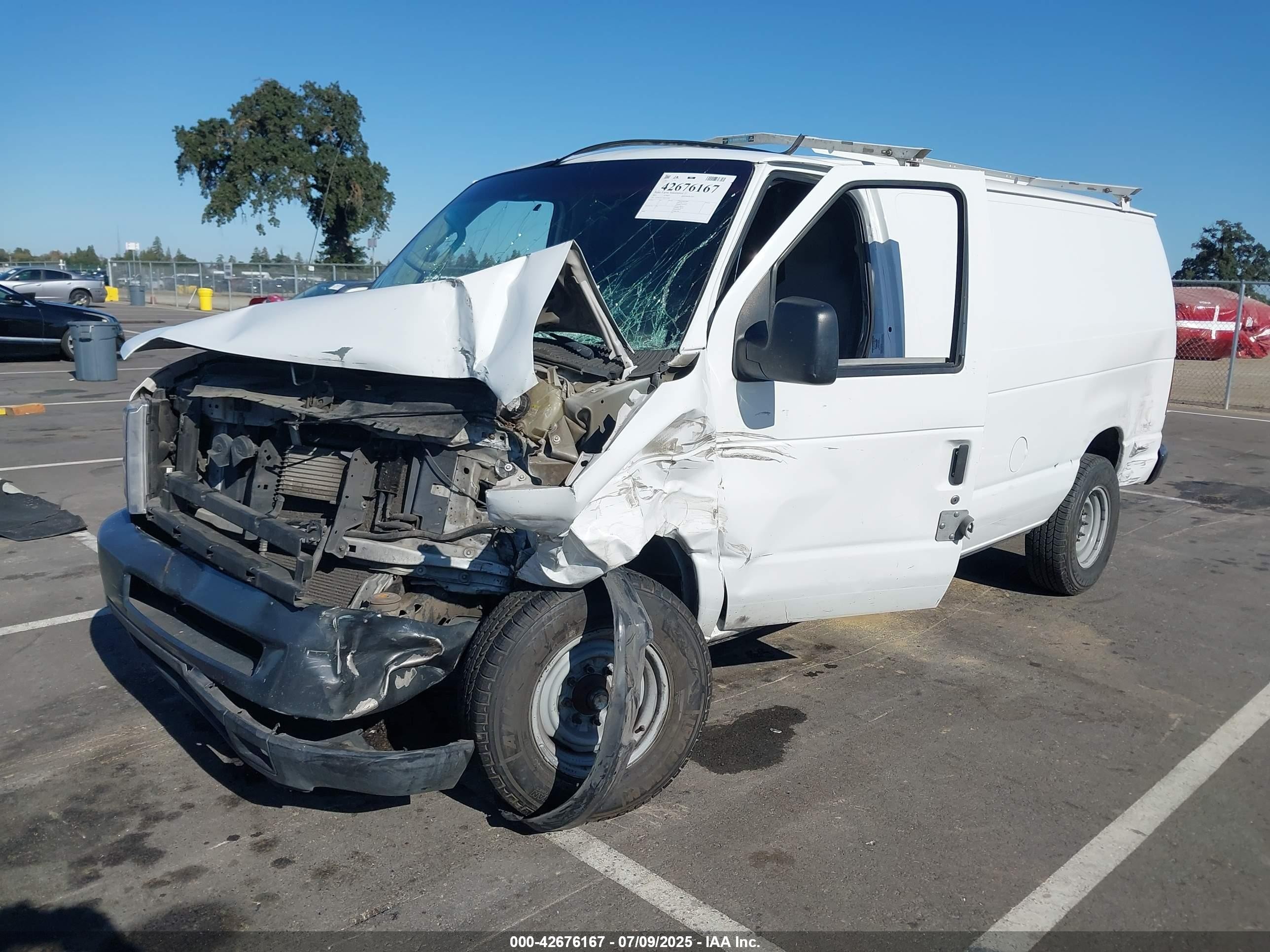 2011 Ford E-250 Commercial White vin: 1FTNE2EL7BDA94086
