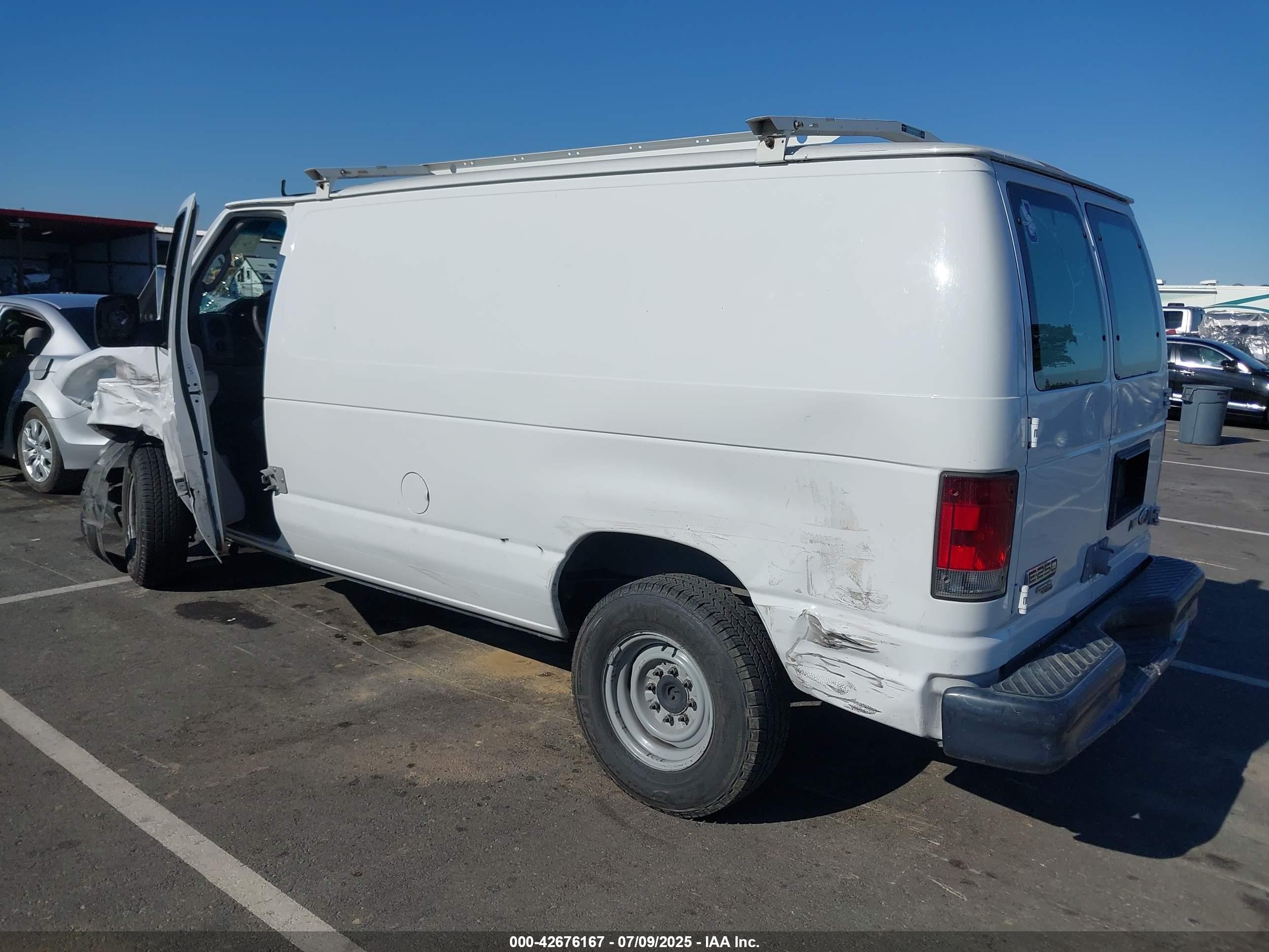 2011 Ford E-250 Commercial White vin: 1FTNE2EL7BDA94086
